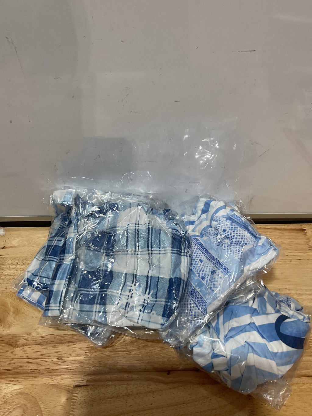 Fundas para Cojines de Patio Elásticas - Pack 8 piezas Azul Nieve | Tingjoo