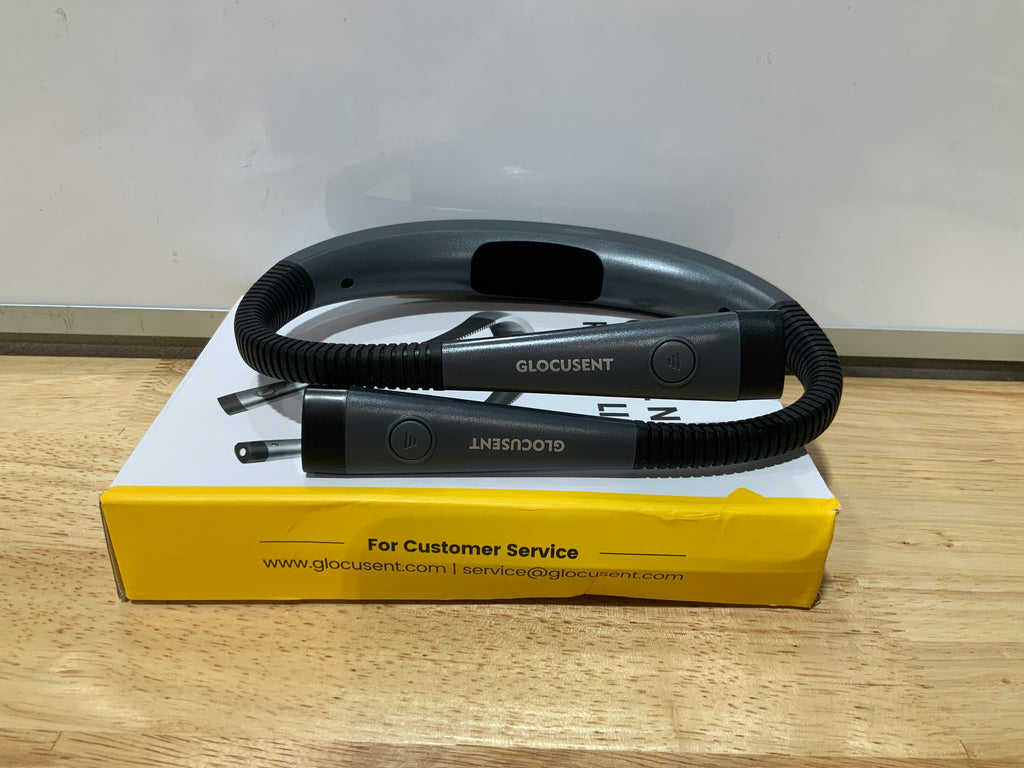 Glocusent Luz de Cuello LED para Lectura – 3 Colores, 3 Brillos, Recargable USB-C
