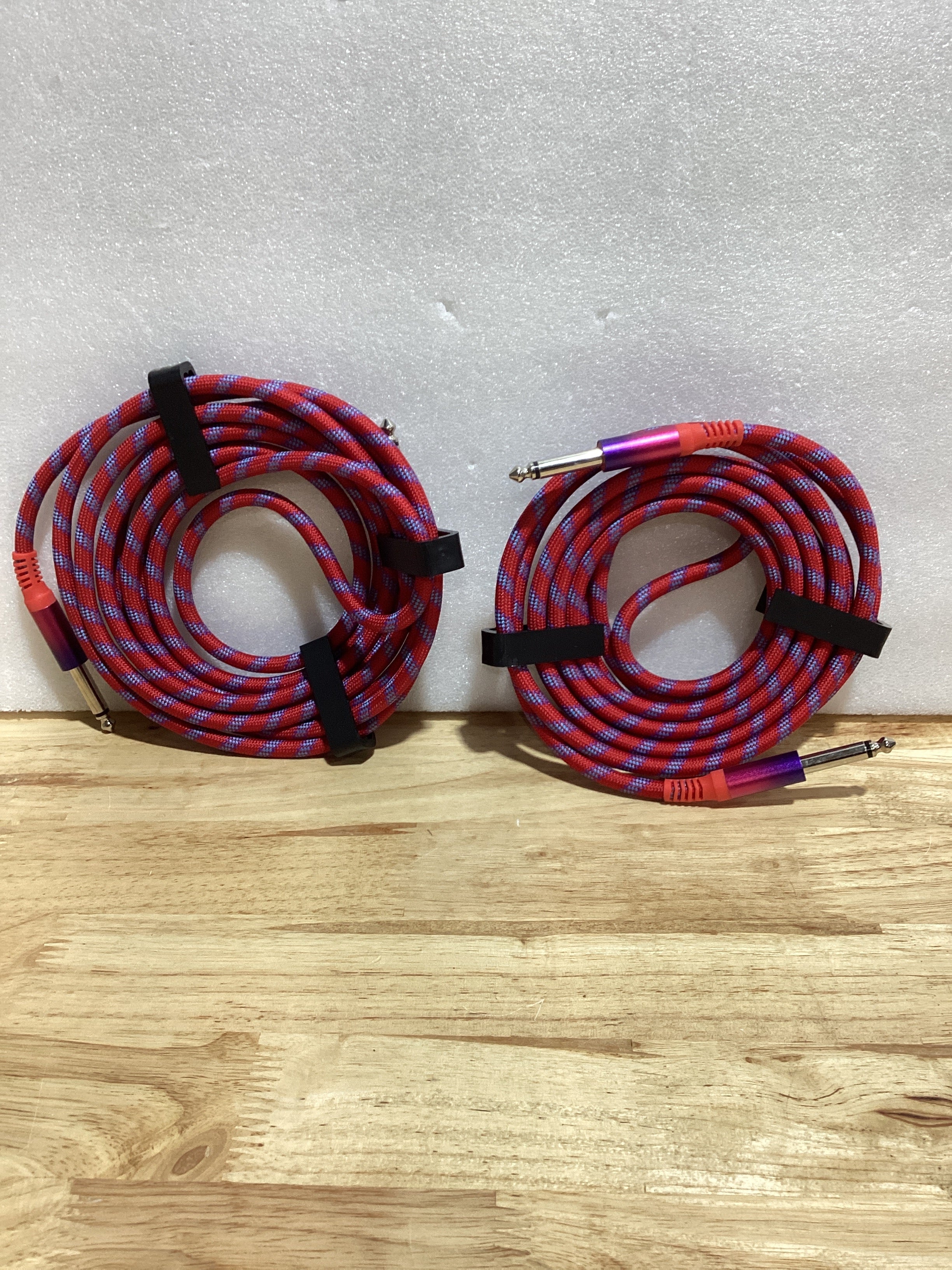 Cable de Guitarra Elebase TS Mono Macho a Macho x2 – Para Bajo Eléctrico y Guitarra Eléctrica