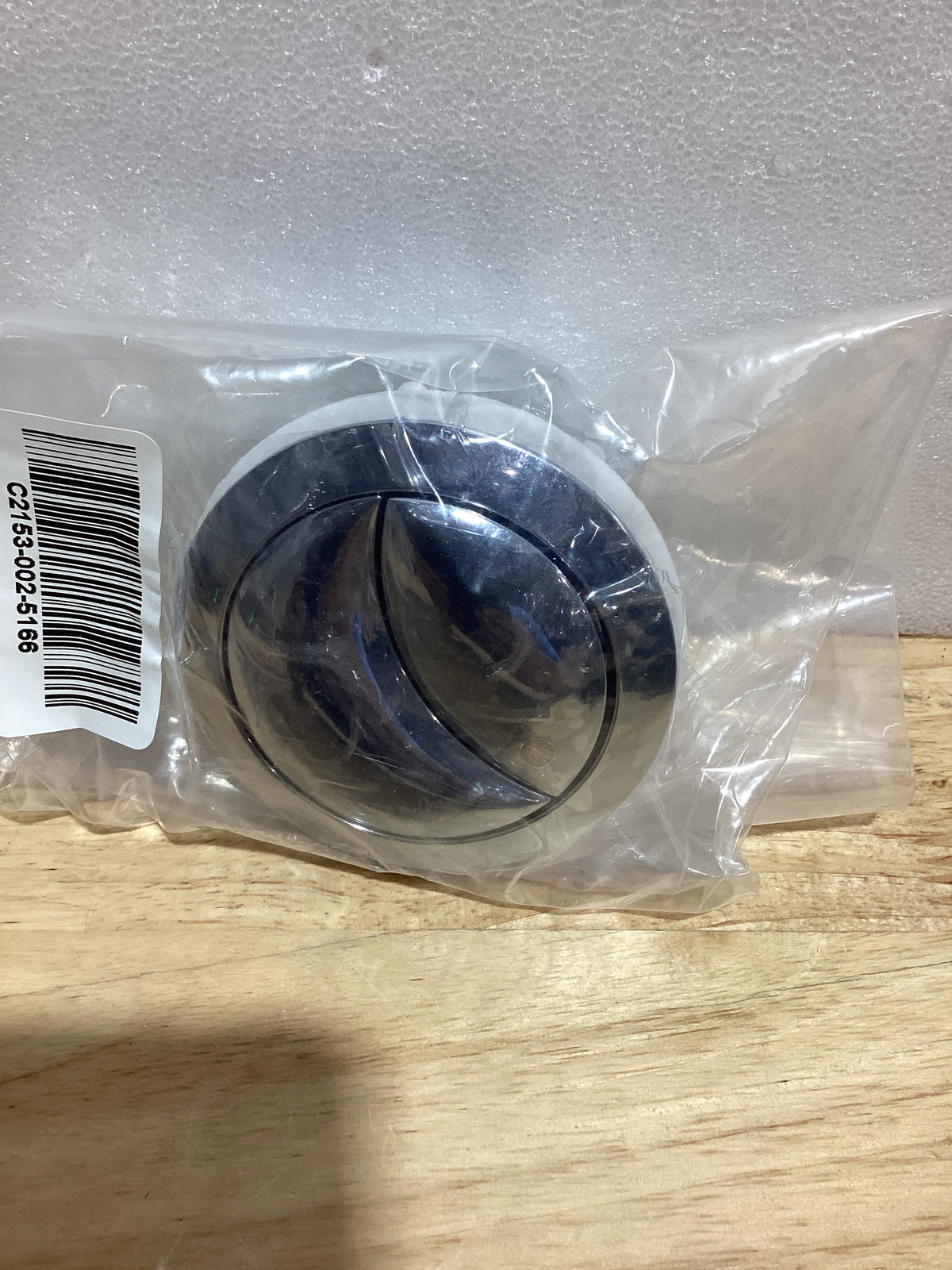 Botón de Descarga Dual para Tanque de Inodoro 58mm — Válvula Ajustable de Doble Pulsación