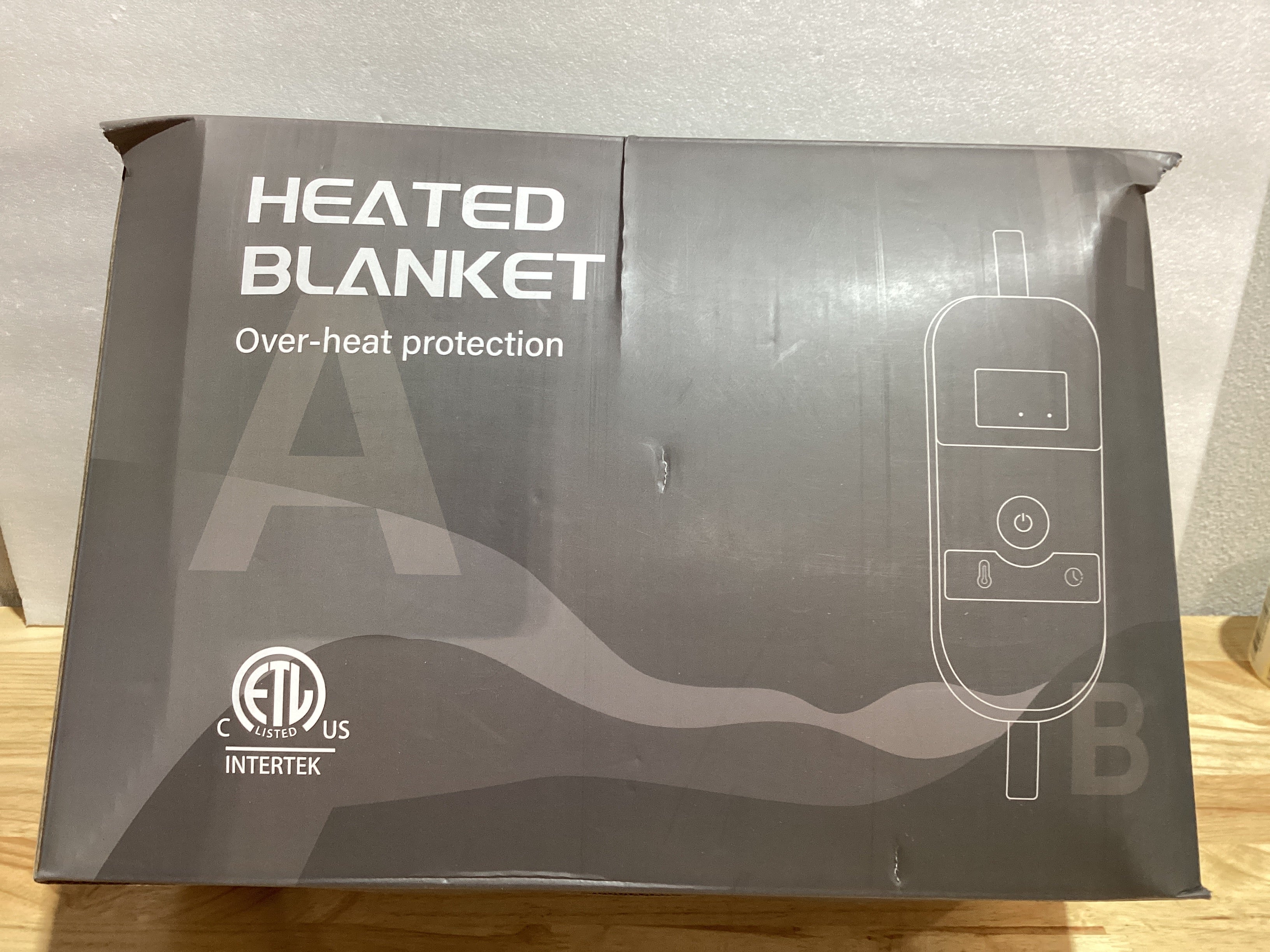 Manta eléctrica térmica tamaño Queen – Manta térmica de 84 x 90 pulgadas con doble control, 10 niveles de calefacción y 8 horas de apagado automático, manta de franela suave y cálida, regalos de cumpleaños de Navidad para abuela mayor
