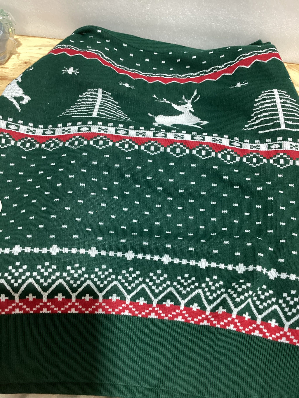 Suéter Navideño Holgados Casual De Punto Cuello V Para Mujer