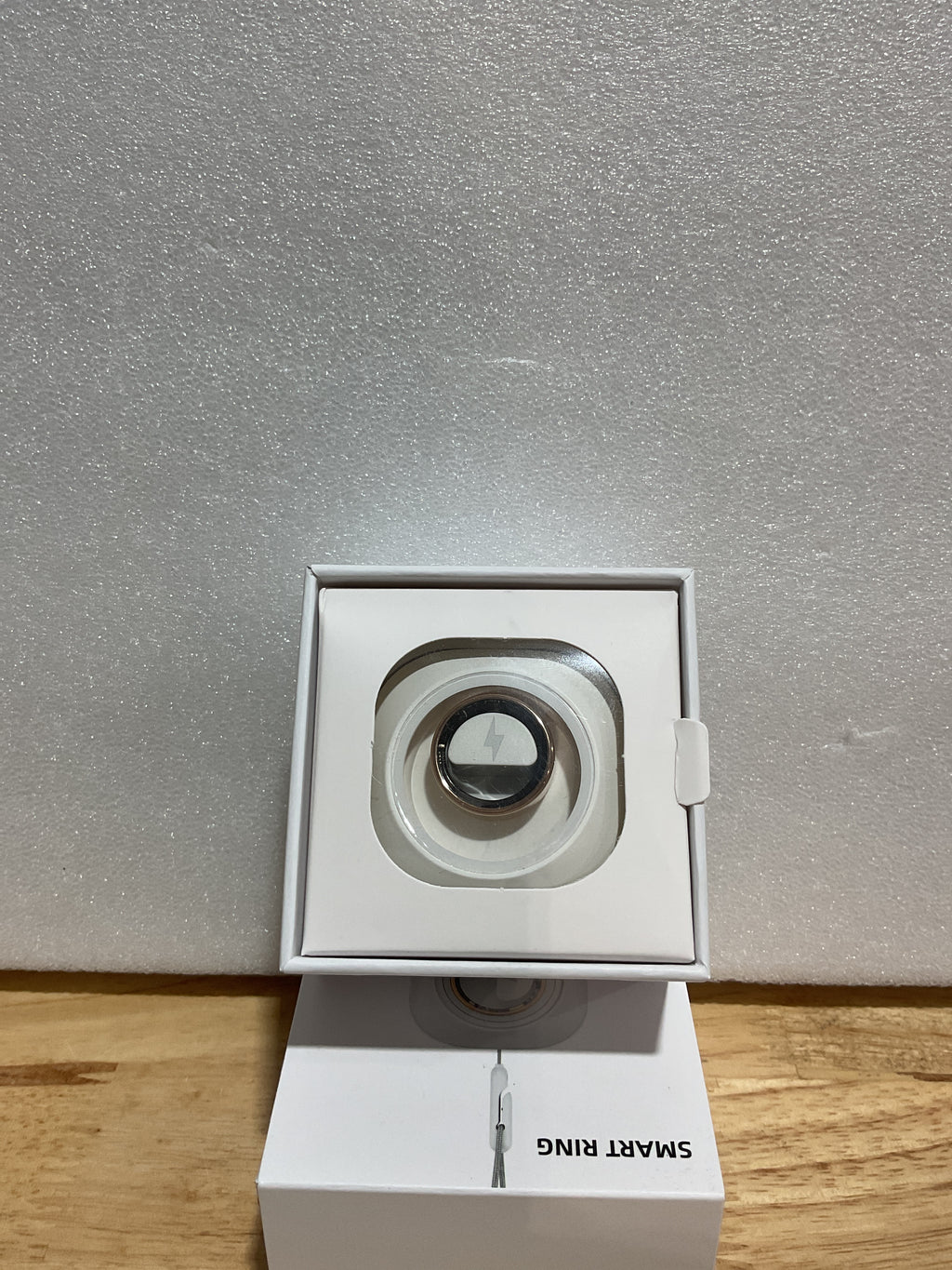 Anillo Inteligente UniJethro – Monitor de Salud con Frecuencia Cardíaca, Oxígeno, Presión Arterial y Sueño | IP68 | Oro Rosa Talla 6