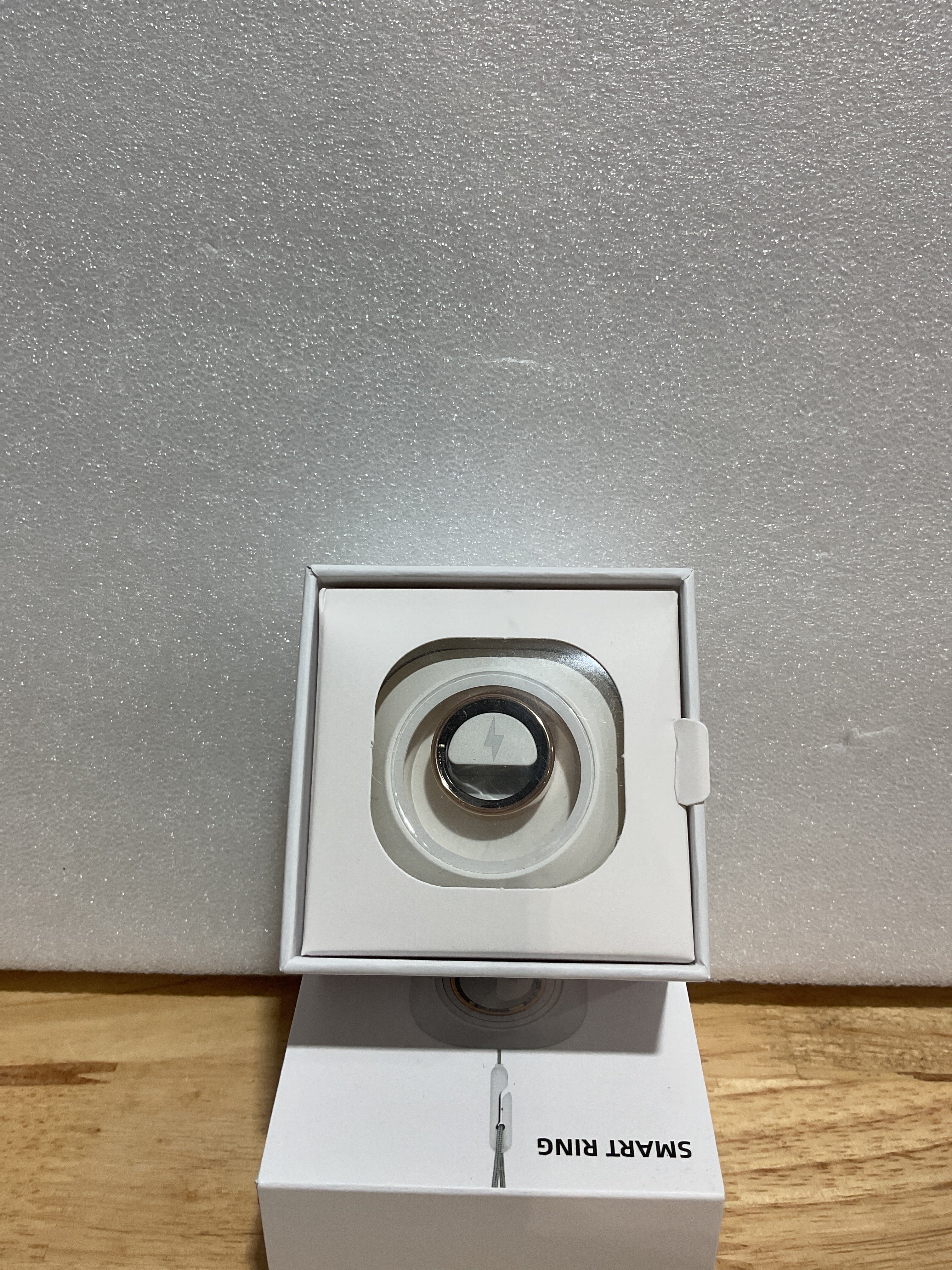 Anillo Inteligente UniJethro – Monitor de Salud con Frecuencia Cardíaca, Oxígeno, Presión Arterial y Sueño | IP68 | Oro Rosa Talla 6
