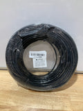 Sokqovt Cat 8 Ethernet Cable Slim 200ft Outdoor&Indoor, Pure Copper Cat8 Internet Cable for Waterproof & Direct Burial, Flexible Cat8 Ethernet Cable 40G 2000MHZ, Cat 8 Network Cable for Indoor Black
