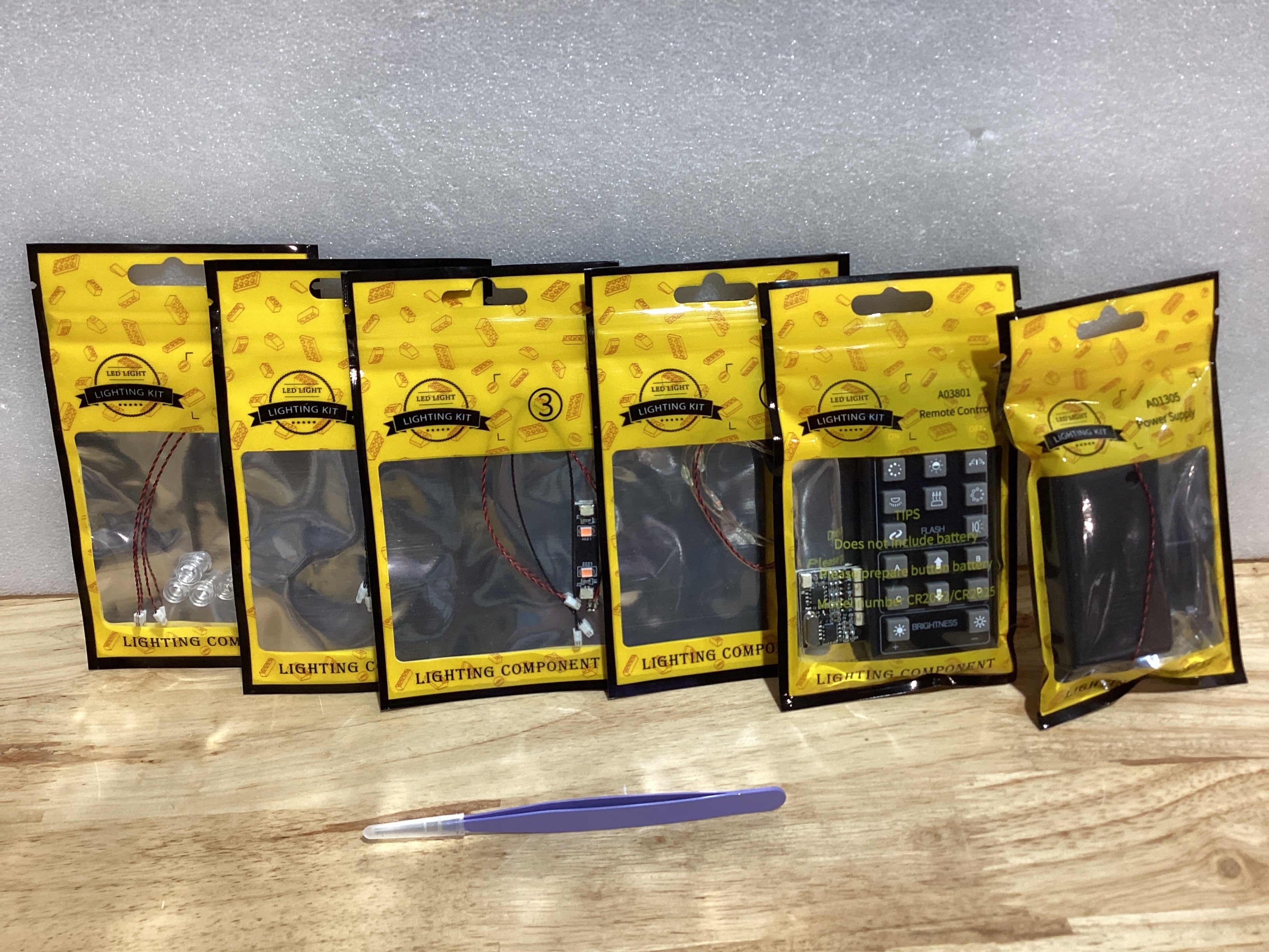 Kit de Luces LED LocoLee Compatible con LEGO 40809 Casa de Jengibre Navideña | Versión RC