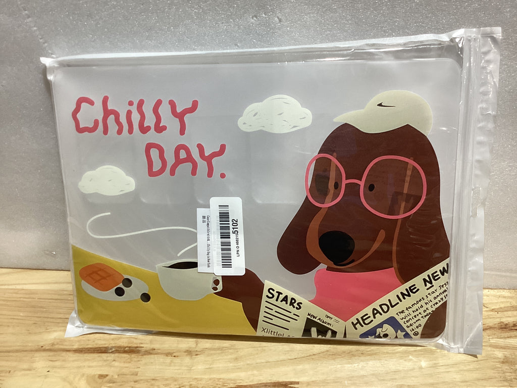 Funda Protectora para MacBook Air 13" – Diseño Chilly Dog in New York | Compatible M1, M2, 2018-2022