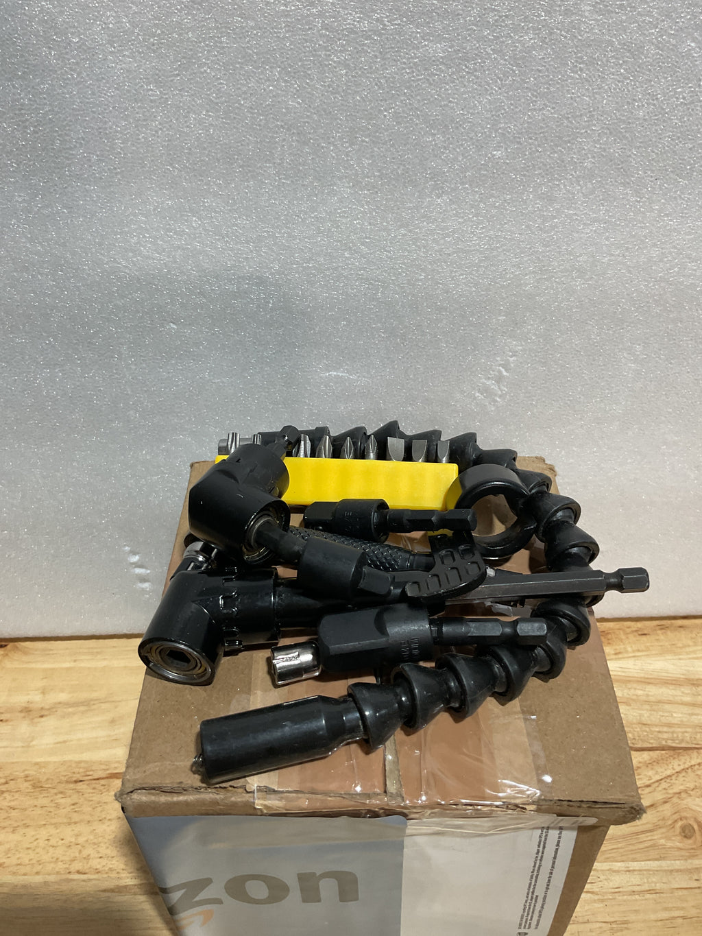 Adaptador Angular de Taladro 105° y Destornillador 90° | Kit 17 Piezas para Espacios Reducidos