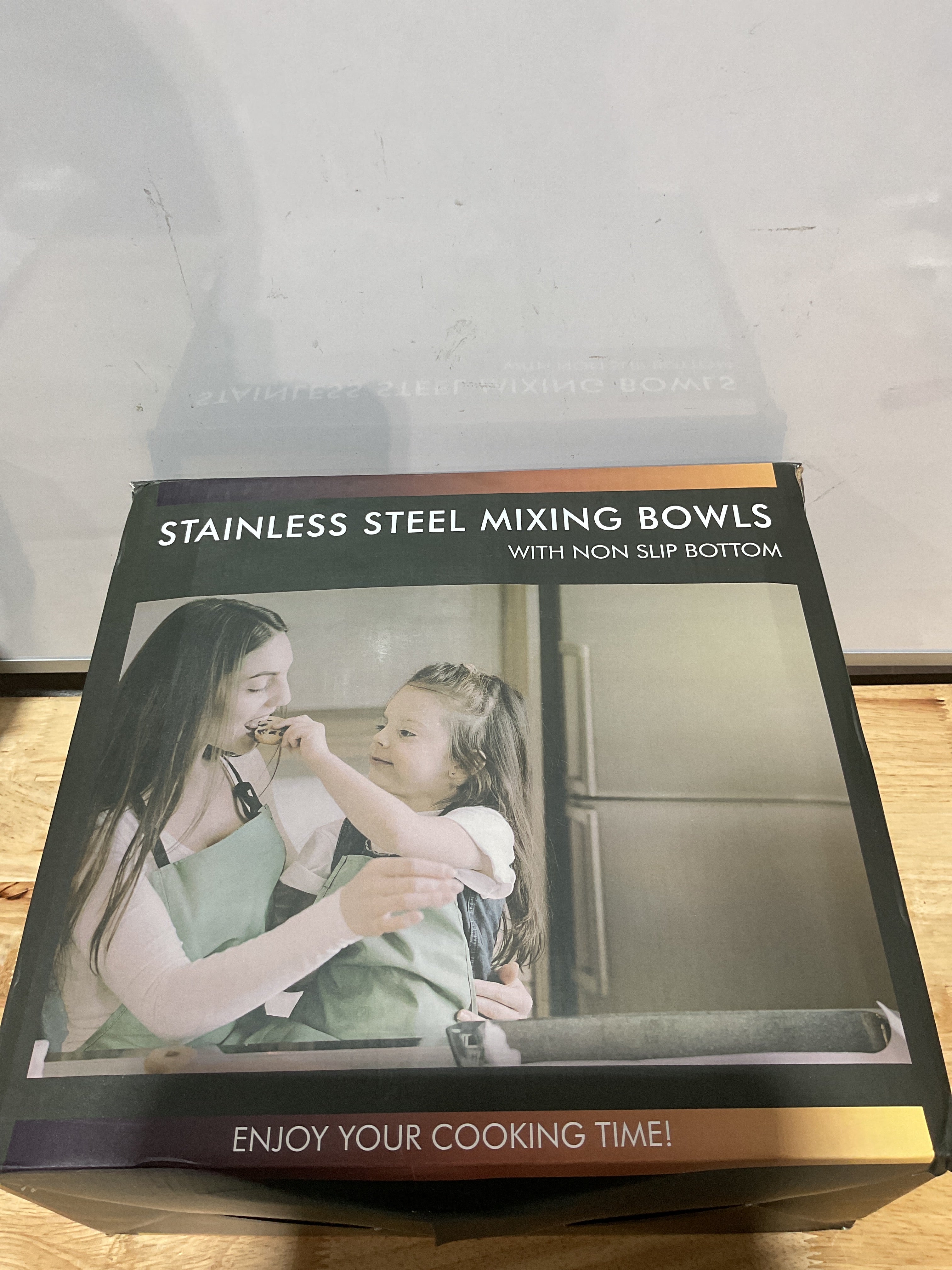 Set de Bowls de Acero Inoxidable con Tapas Herméticas 26 Piezas — Ralladores, Base Antideslizante, Tallas 1 a 7 QT