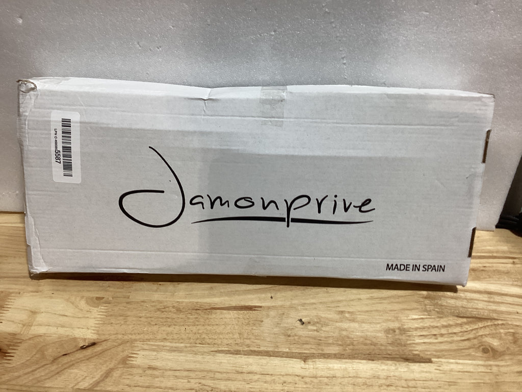 Jamonero Profesional Jamonprive — Incluye Cuchillo Jamonero, Afilador y Cubrehamón