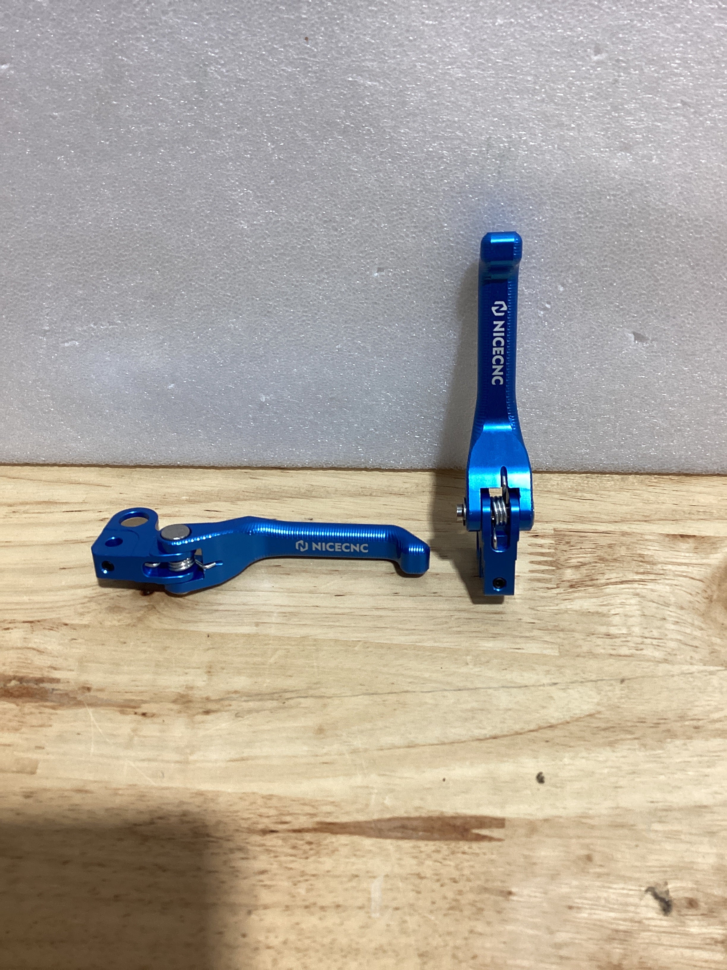 Palancas de Freno Plegables NICECNC Aluminio CNC — Compatible con Surron Light Bee X/S/L1E y Segway X160/X260