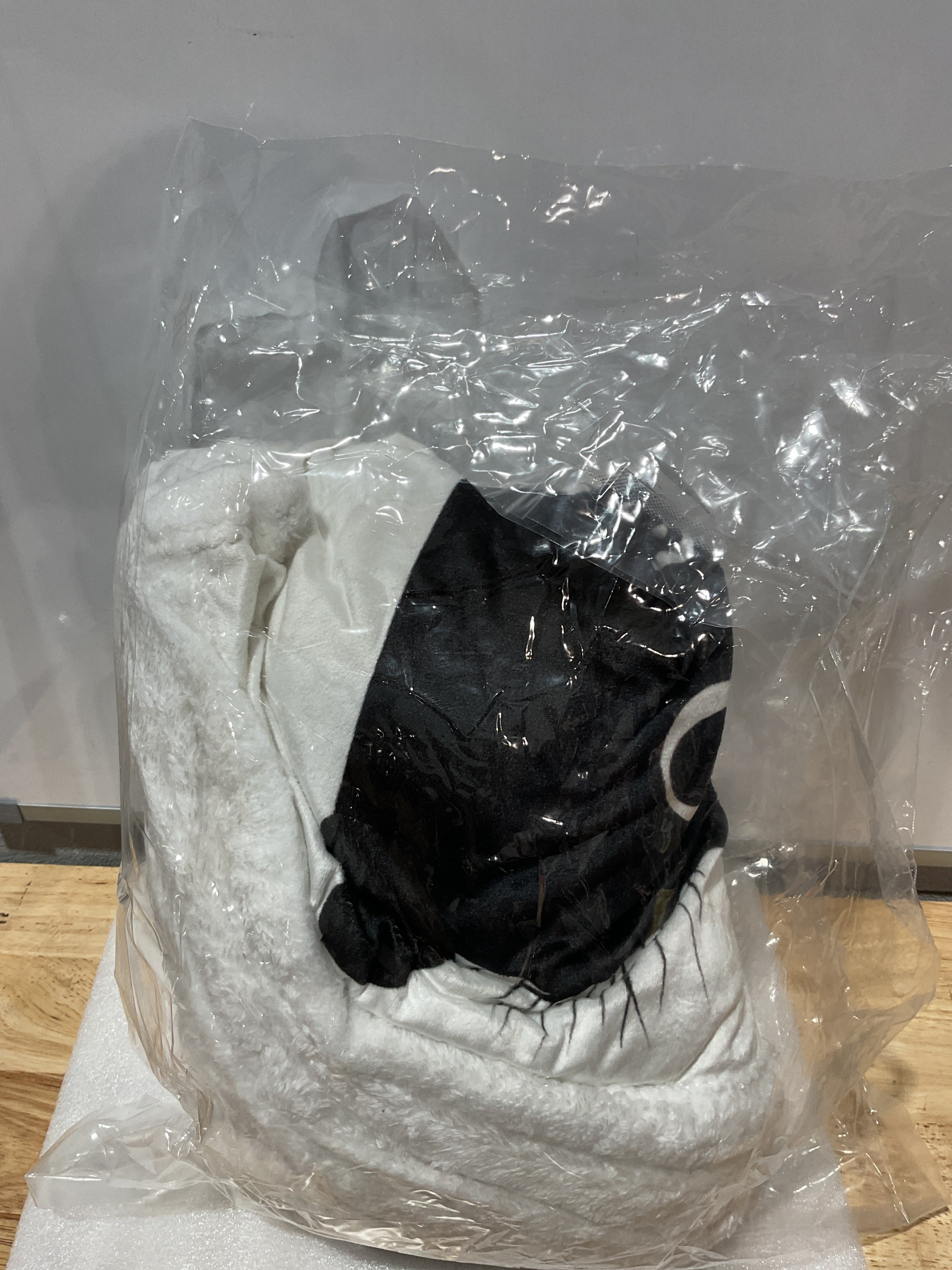 Feelyou Manta de Gato Negro para Niños - Fleece Suave y Acogedora, Diseño Kawaii, 90x90 Pulgadas