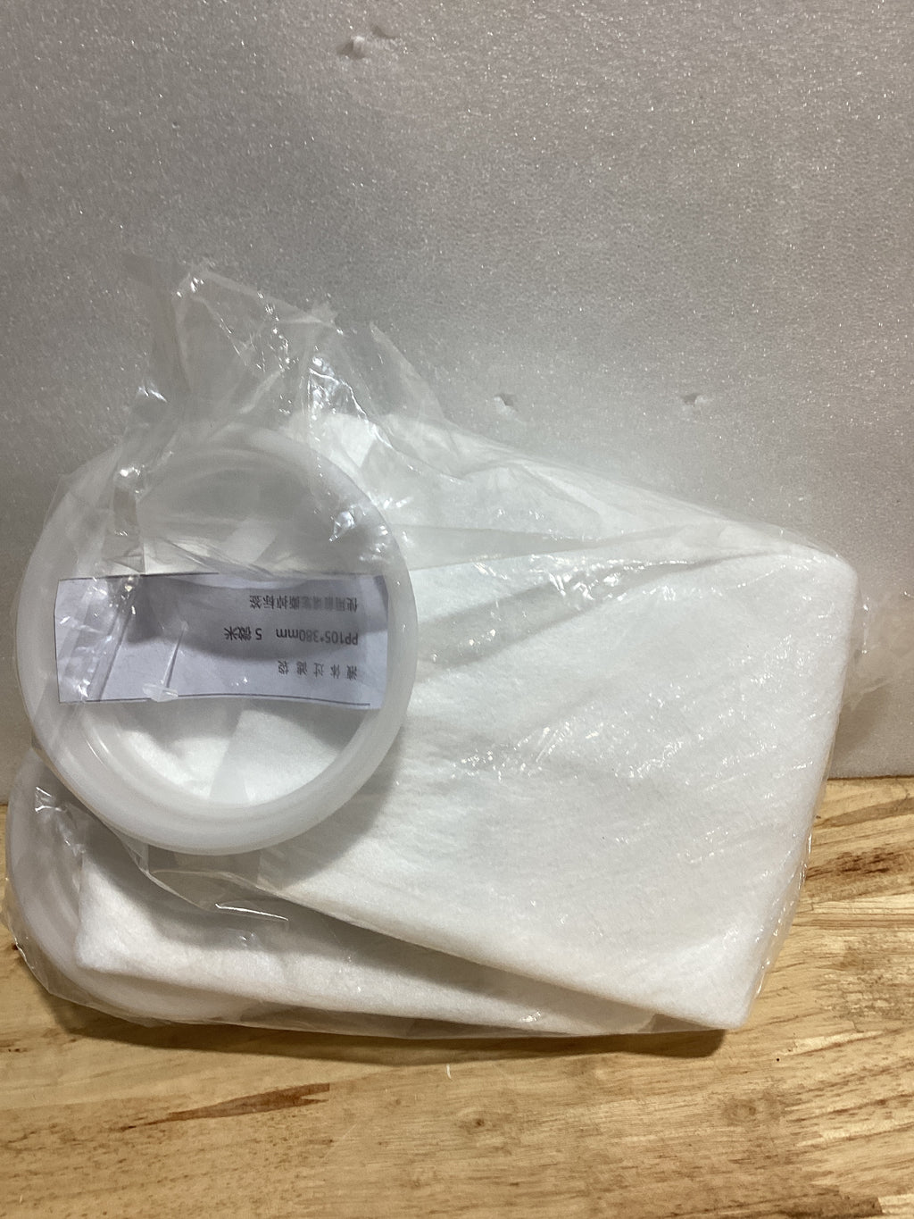 Bolsas Calcetín de Filtro 7" x 32" 5 Micras — Paquete de 3 Unidades para Acuario, Agua y Uso Industrial