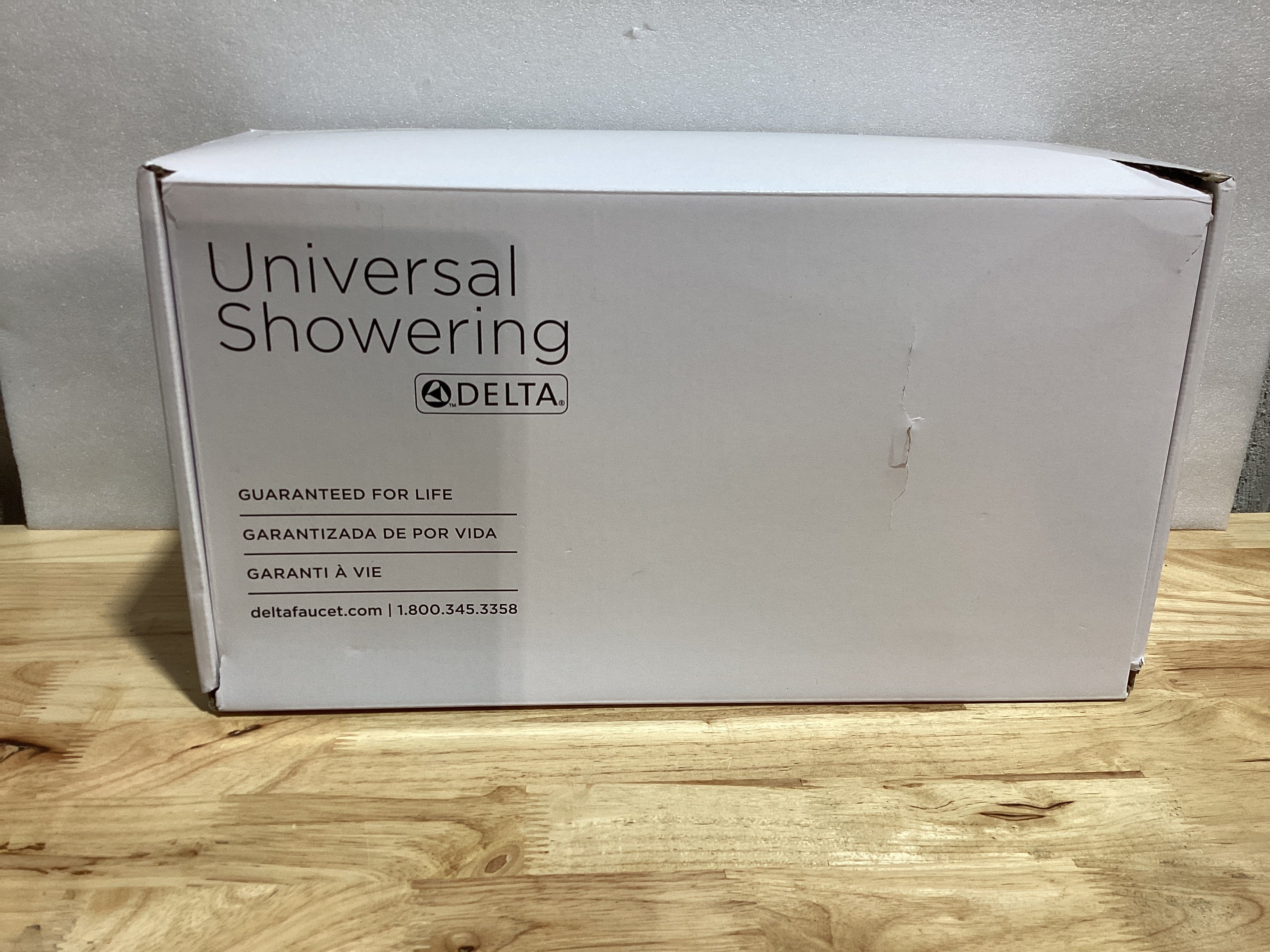 Delta HydroRain 2-in-1 Dual Shower Head con ProClean | 5 Ajustes | 1.75 GPM | Níquel Satinado 75419SN