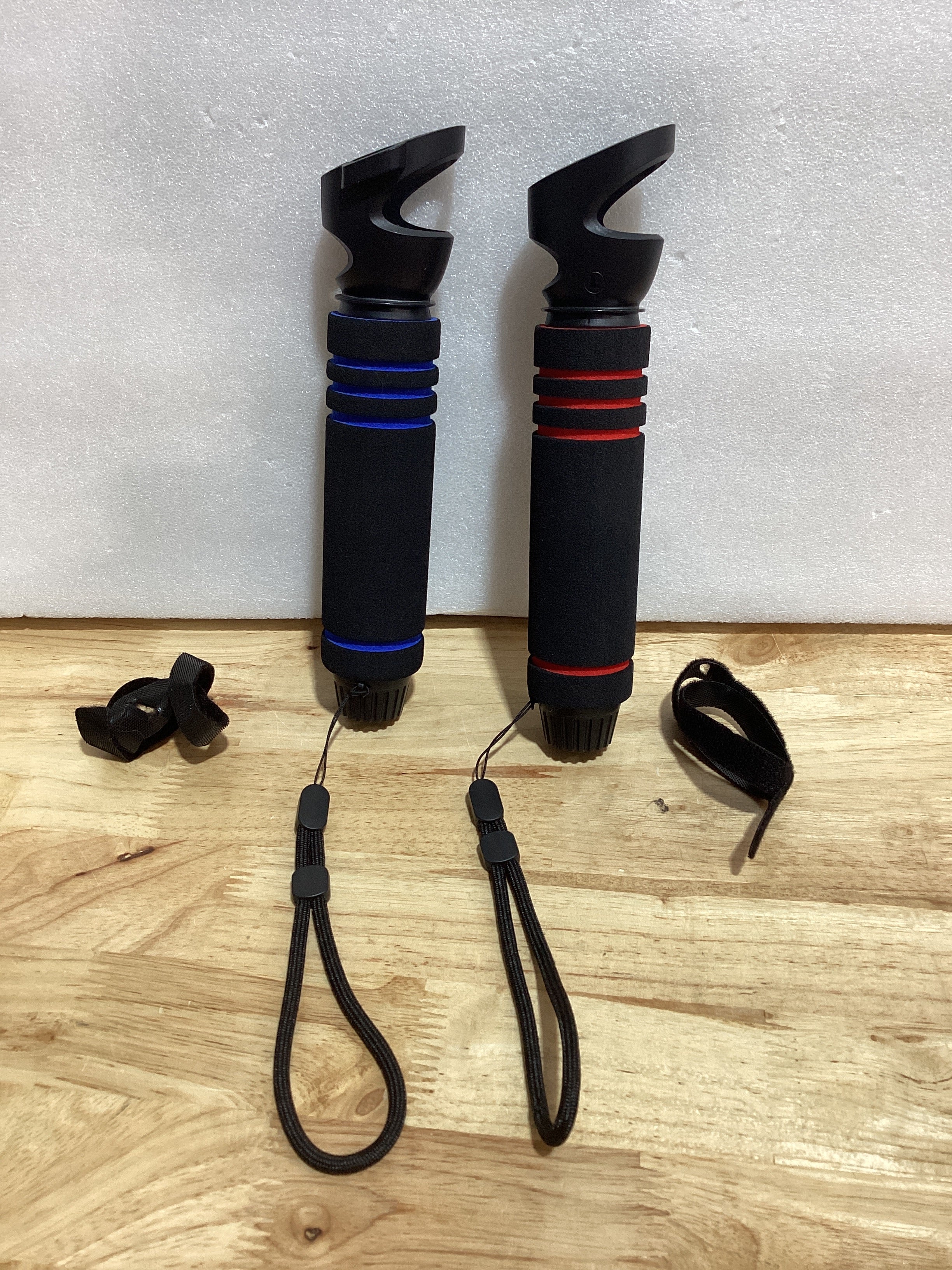 Accesorios de mango de juego VR para Oculus/Meta Quest 2 manijas, 2 en 1 mejorados, multiusos, mango de extensión de mango dual/largo para Quest 2 controladores jugar juegos BeatSaber