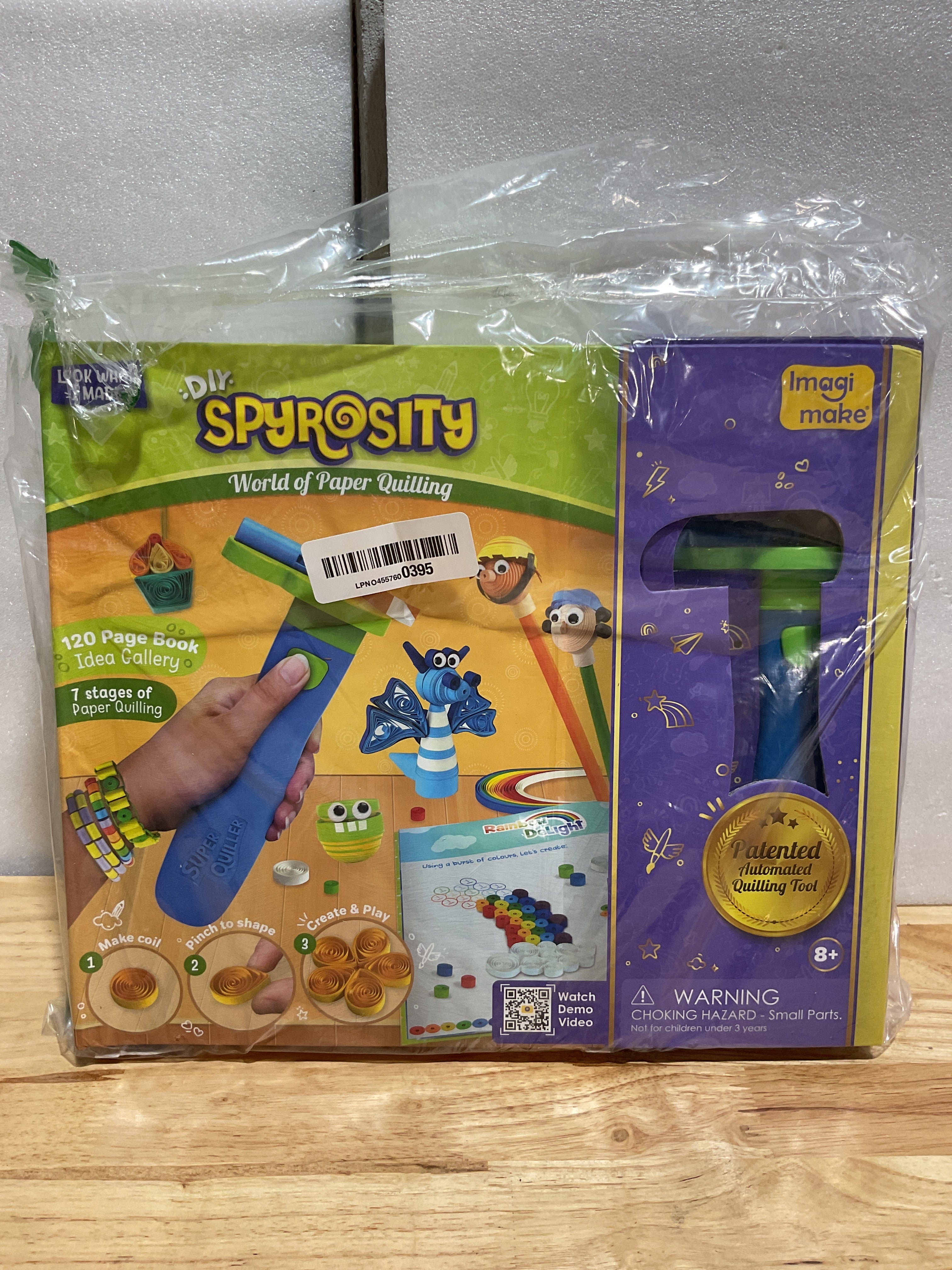 Kit de Quilling con Herramienta Eléctrica Spyrosity – Arte en Papel para Niños y Niñas de 8 a 12 Años