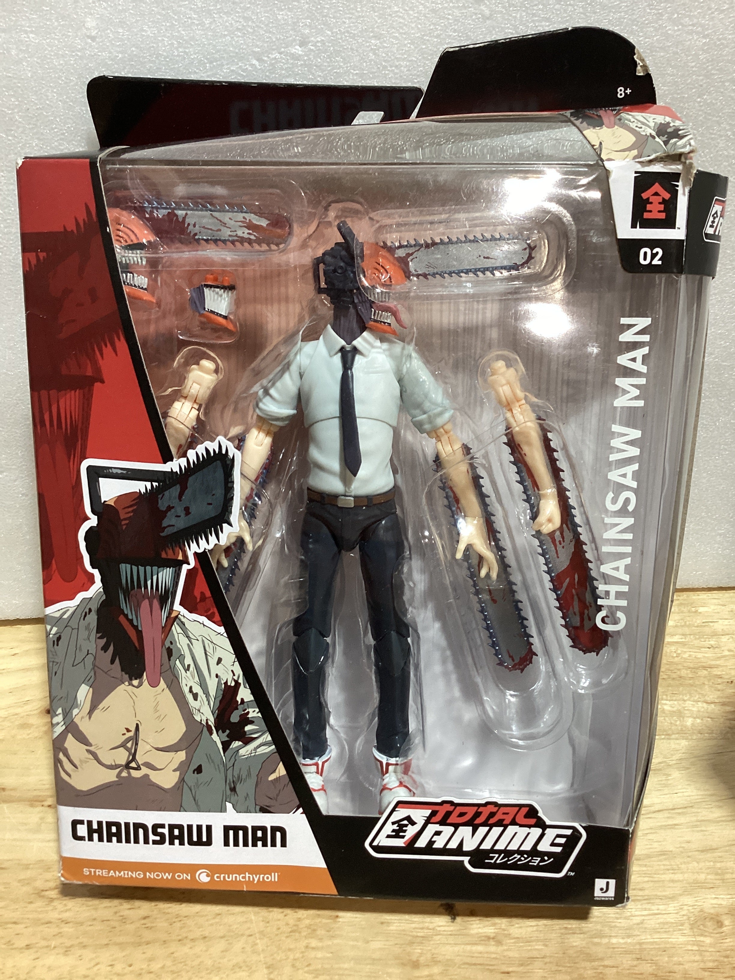 HÉROES DEL ANIME - El Hombre de la Motosierra - Figura de acción del Hombre de la Motosierra