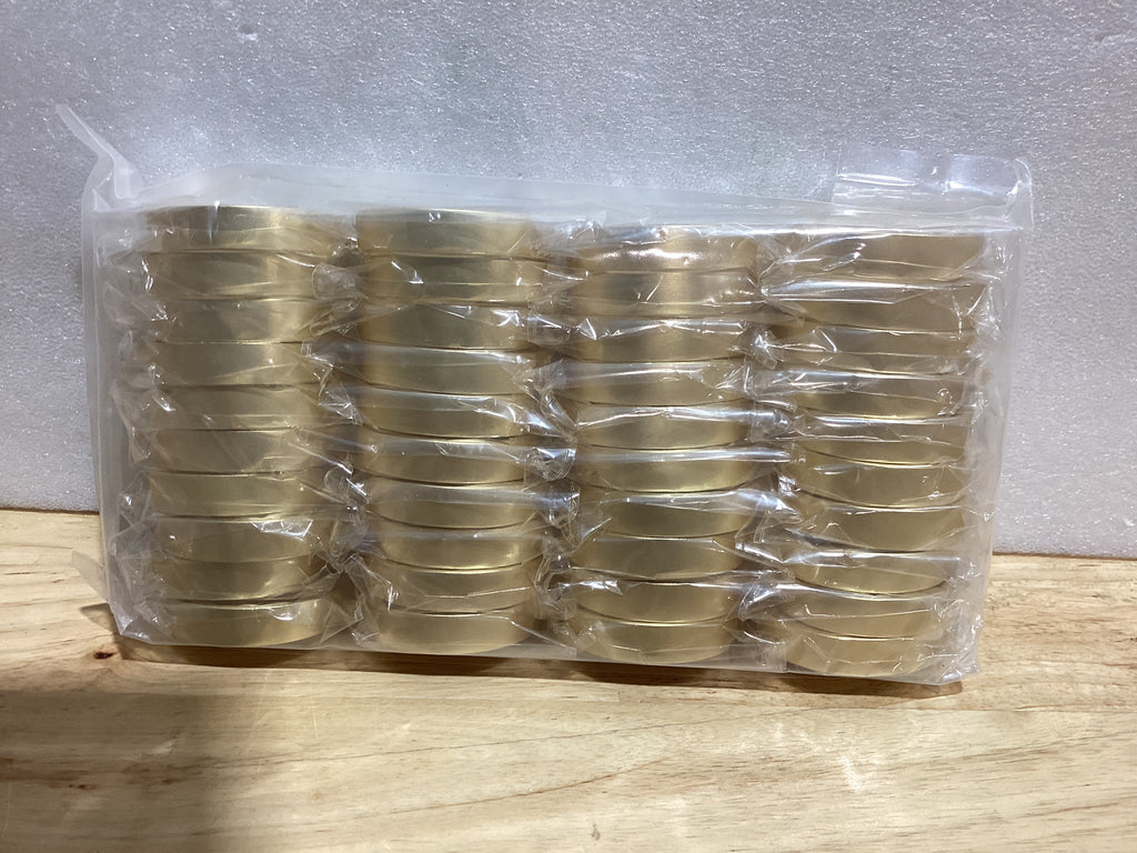 Set de 40 Argollas para Servilletas de Acero Inoxidable – Diseño Semicírculo Moderno, Color Oro Mate, Para Cenas, Bodas y Decoración de Mesa