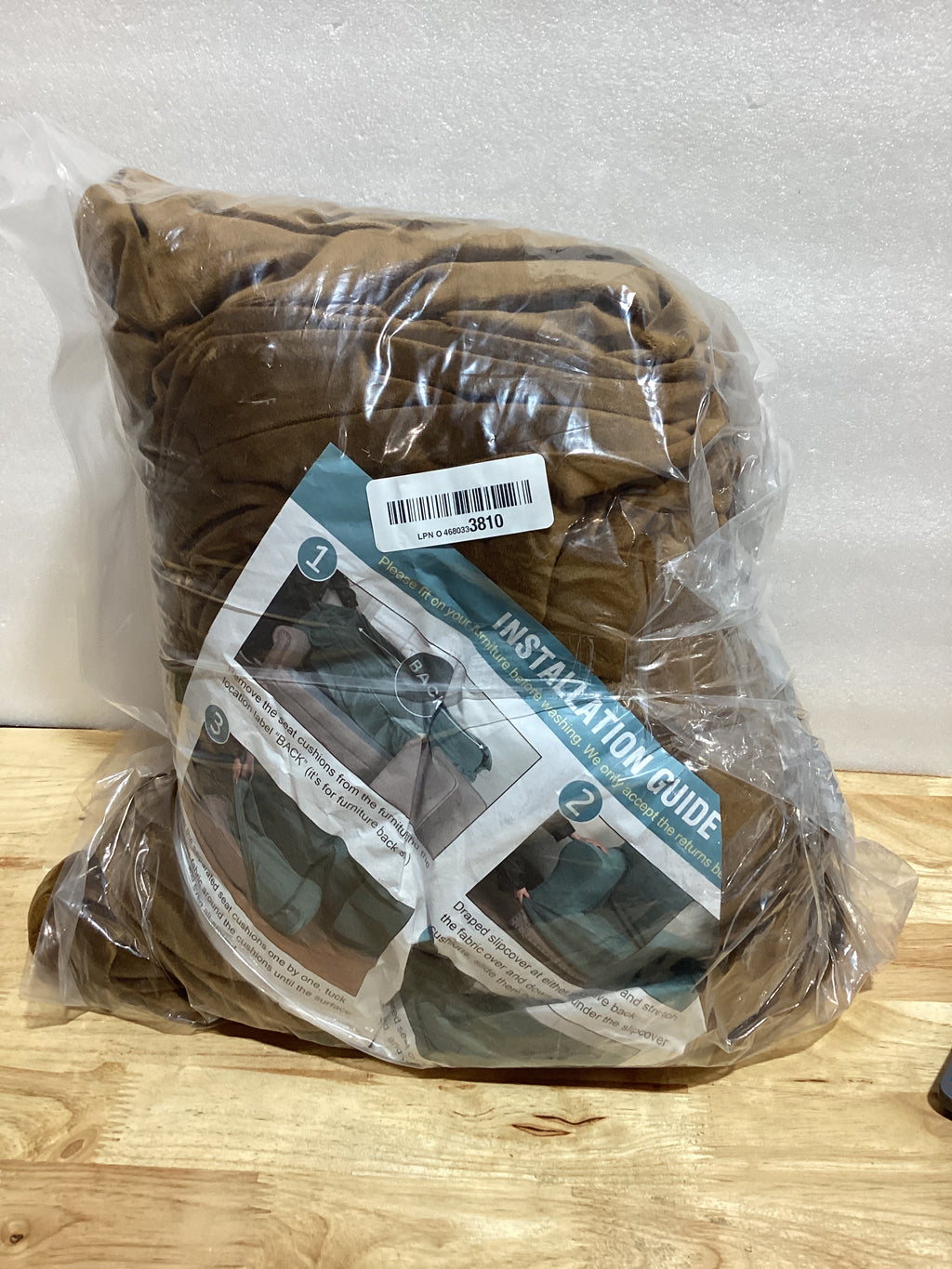 H.VERSAILTEX Funda de Sofá Velvet Plush 3 Piezas — Loveseat hasta 72", Color Bronze Brown