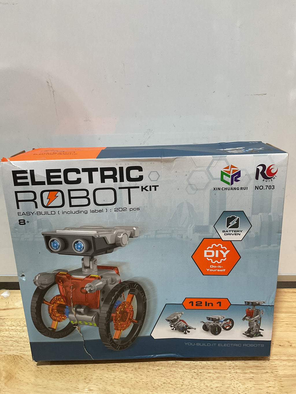 Kit de Robot STEM 12 en 1 Jiakora — Juguete Educativo DIY para Niños de 8 a 16 Años