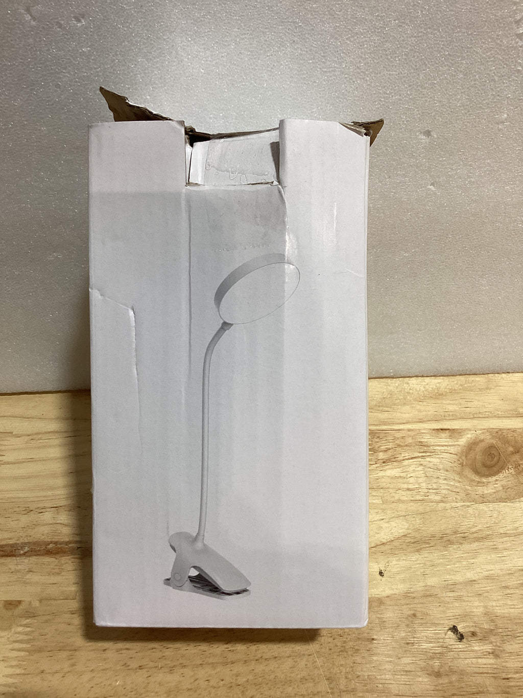 ⚠️ IMPORTANTE: Es color negro — Steren Lámpara LED de Luz Fría, Neutra o Cálida, con Cuello Flexible, Pinza y Batería Recargable