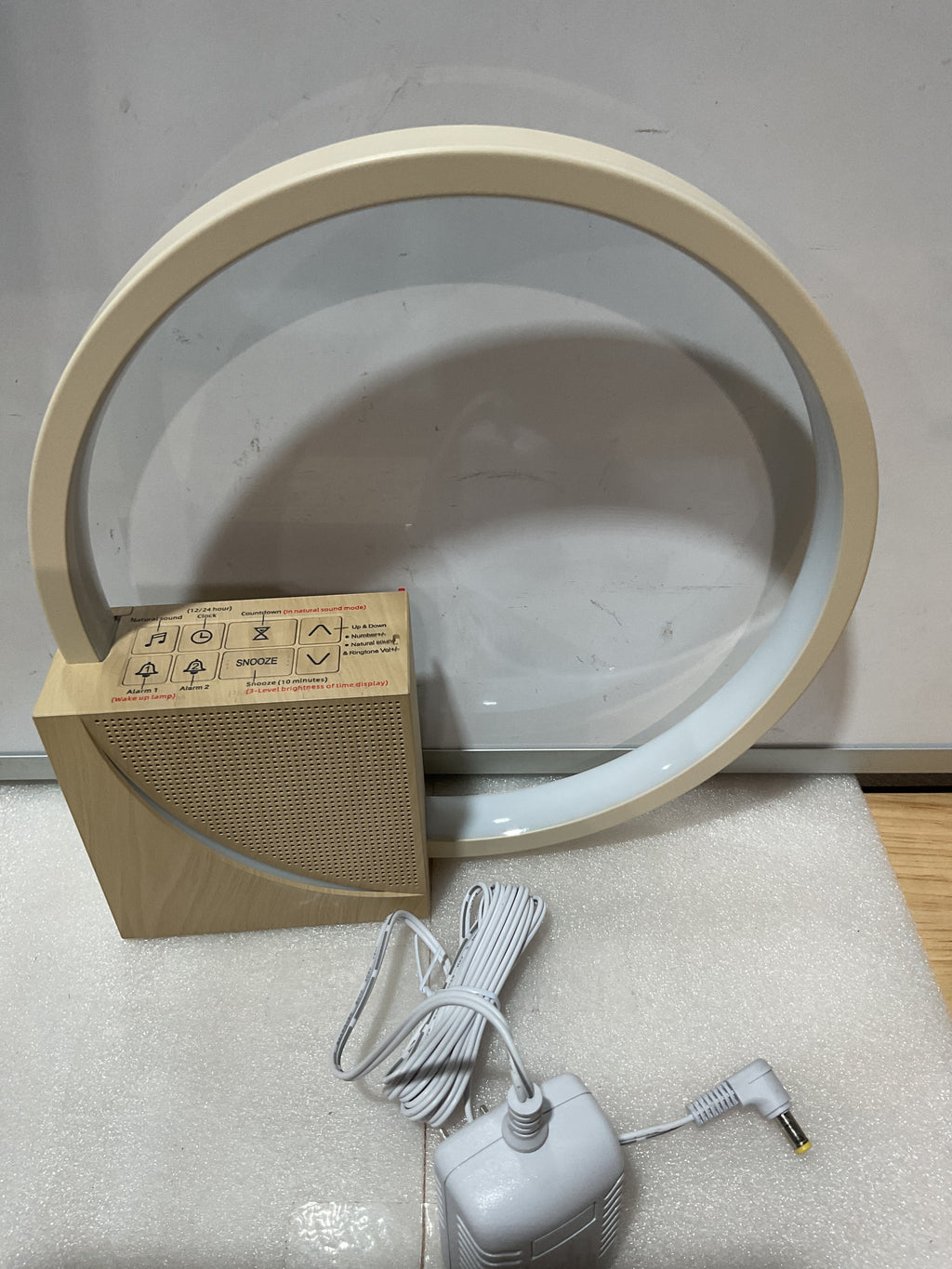 Reloj Despertador Vivilumens Sunrise – Luz de Amanecer y Máquina de Ruido Blanco