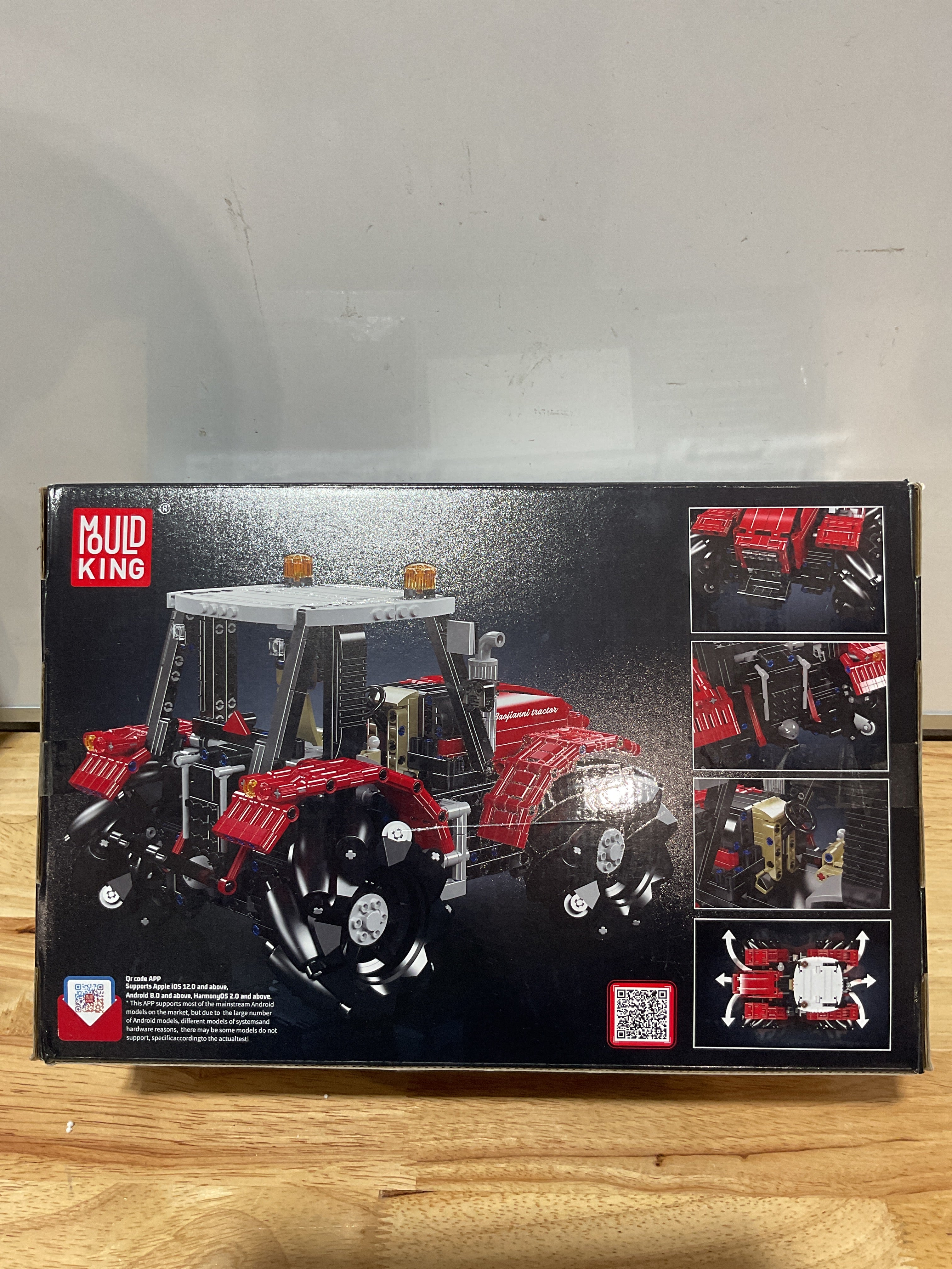 Mould King 18037 Tractor con Control Remoto - Kit de Construcción 1392 Piezas
