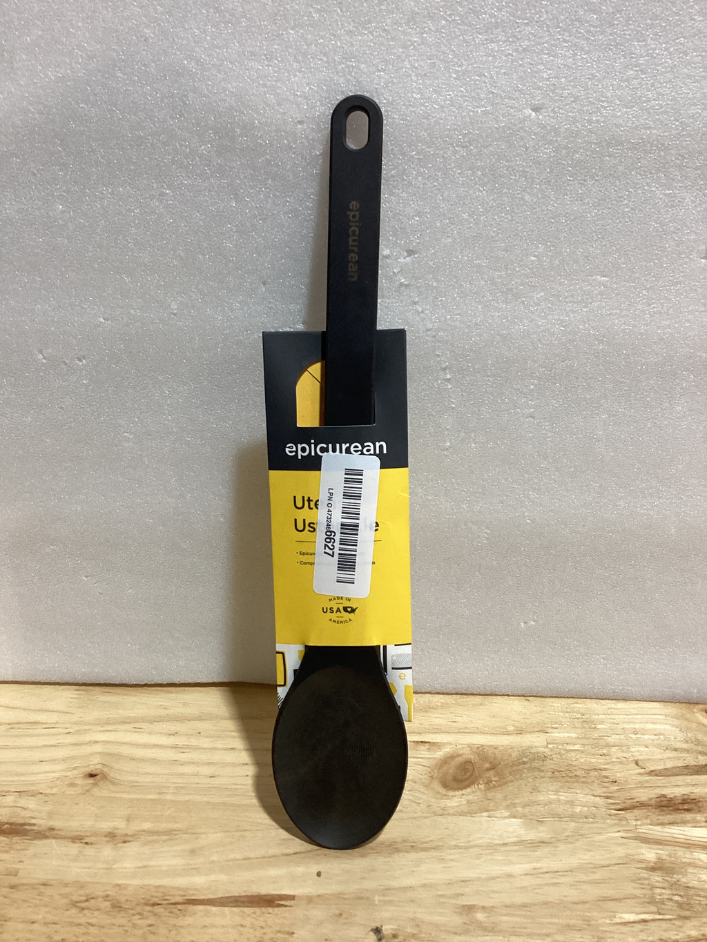 Epicurean Kitchen Series Utensils - Cuchara para revolver, tamaño mediano, pizarra