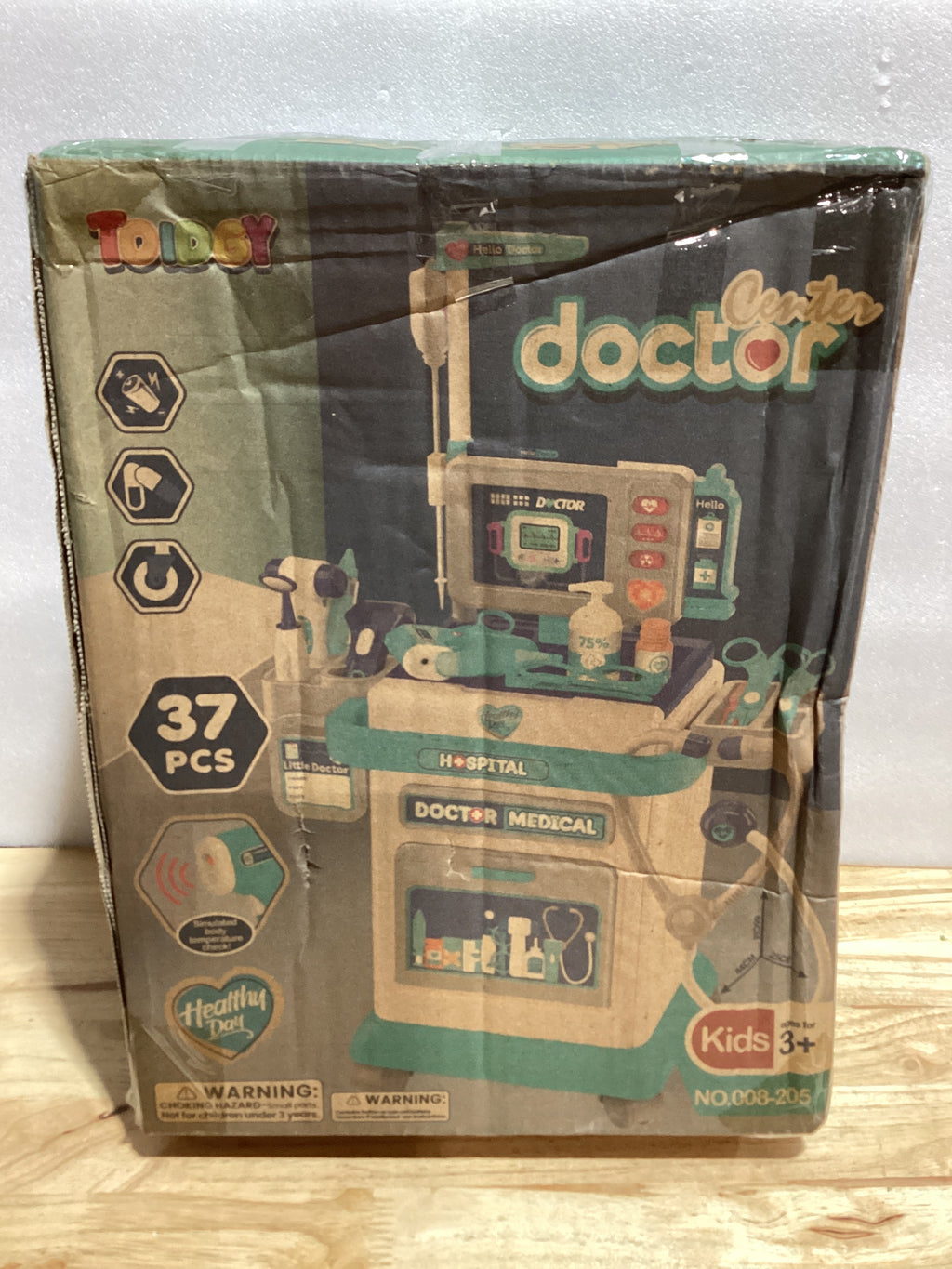 Kit de Doctor para Niños 3-5 Años – Set de Juego Médico con Carrito, Disfraz y Estetoscopio