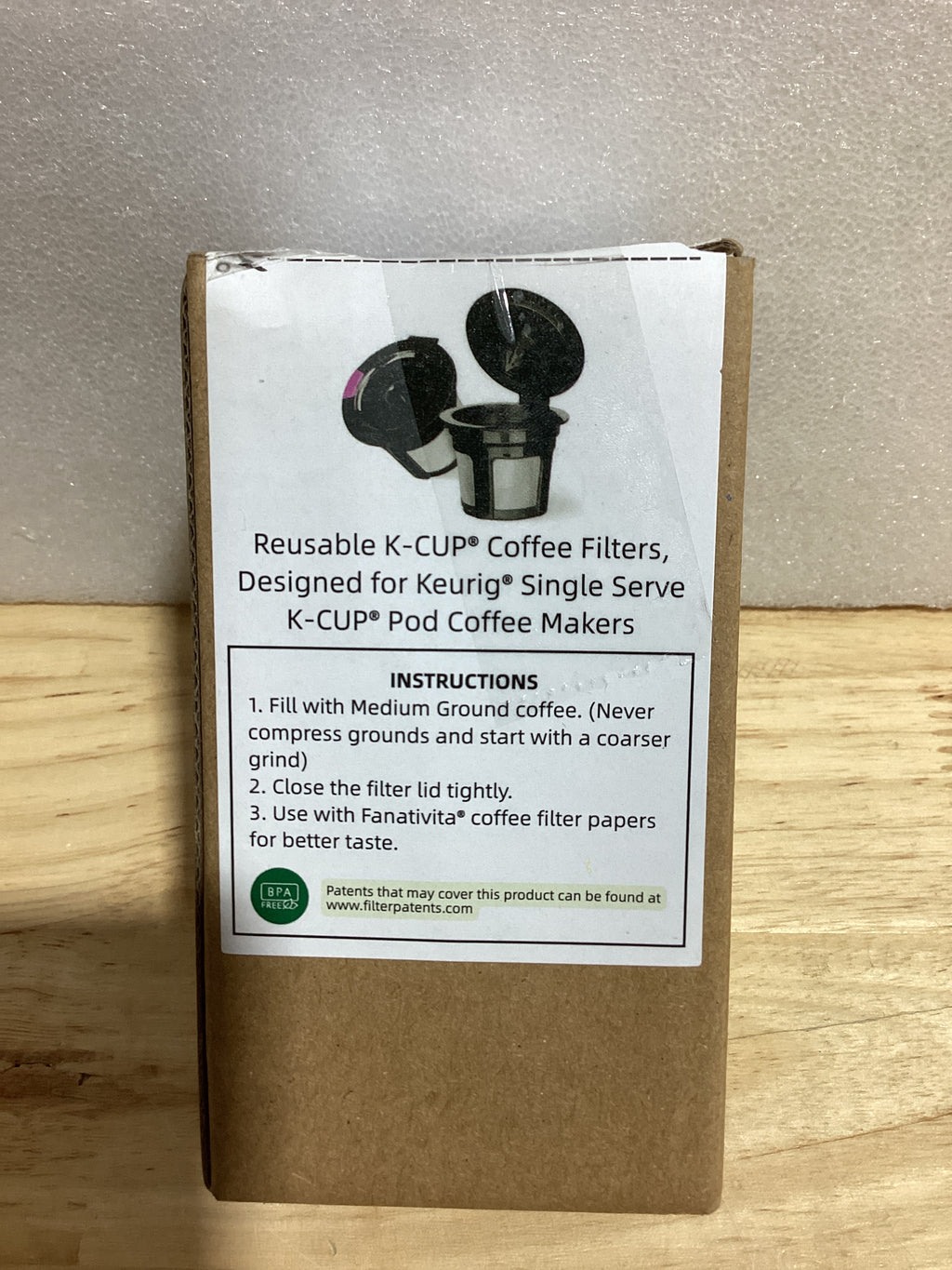 K Cups reutilizables, paquete de 2 filtros universales de café para Keurig, Cuisinart y Mr. Coffee Brewers - Malla de acero inoxidable, sin BPA
