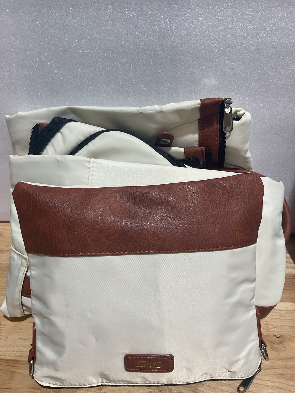 Set 4 Piezas: Bolso de Viaje 2 en 1 Convertible 50L con Compartimento para Zapatos y Porta Trajes