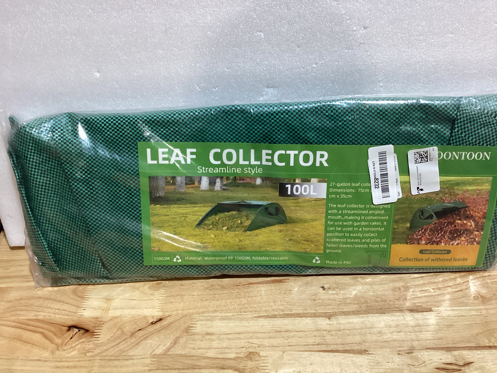 Recolector de hojas de hoja, bolsas de césped extra grandes, bolsas de hojas, bolsa de basura plegable para patio, herramientas pesadas para recoger hojas, cargador de hojas, bolsas de jardín