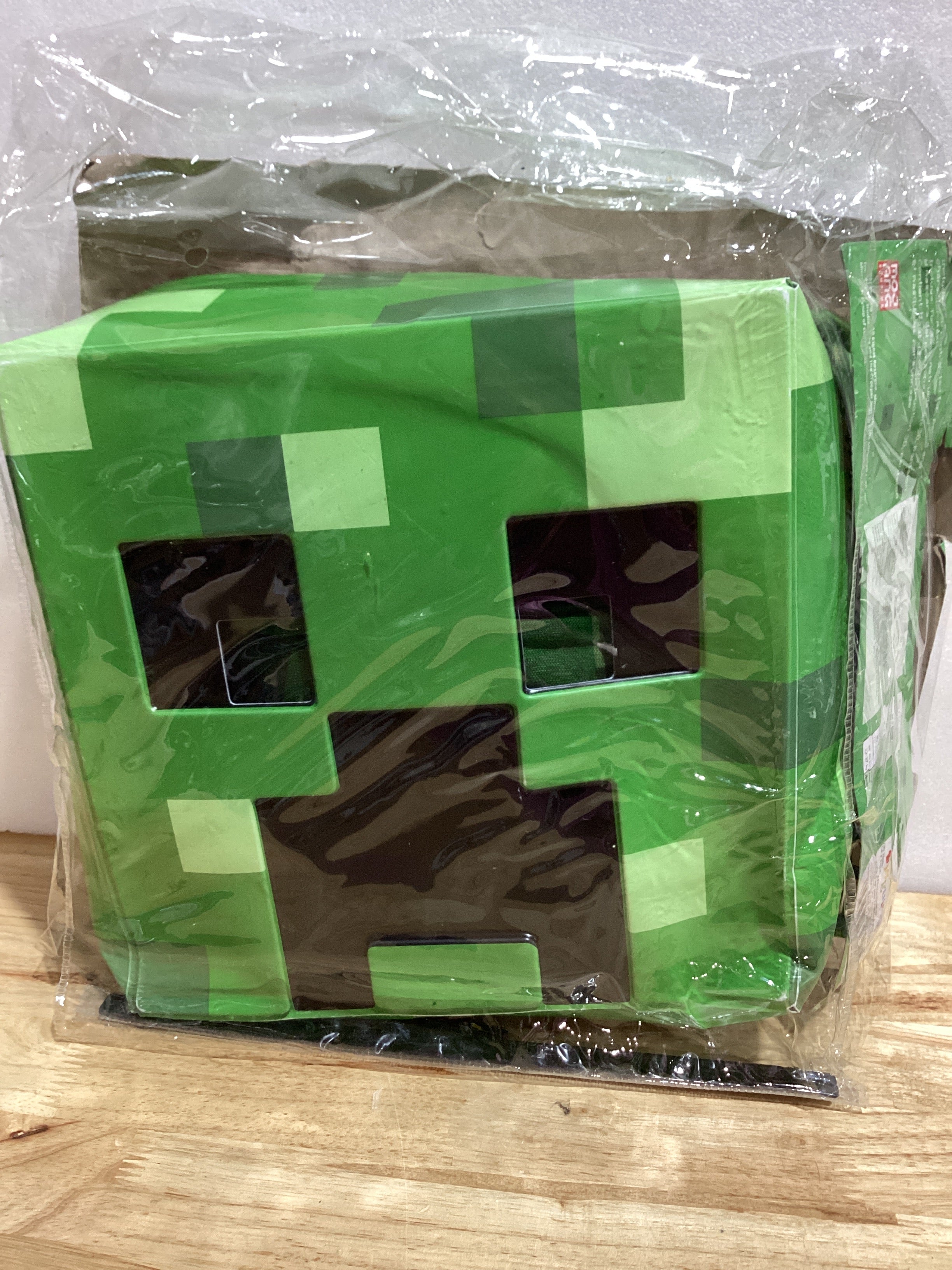 Disfraz Deluxe de Creeper Minecraft Disguise — Talla Medium (7-8 Años), Verde, para Halloween y Cosplay