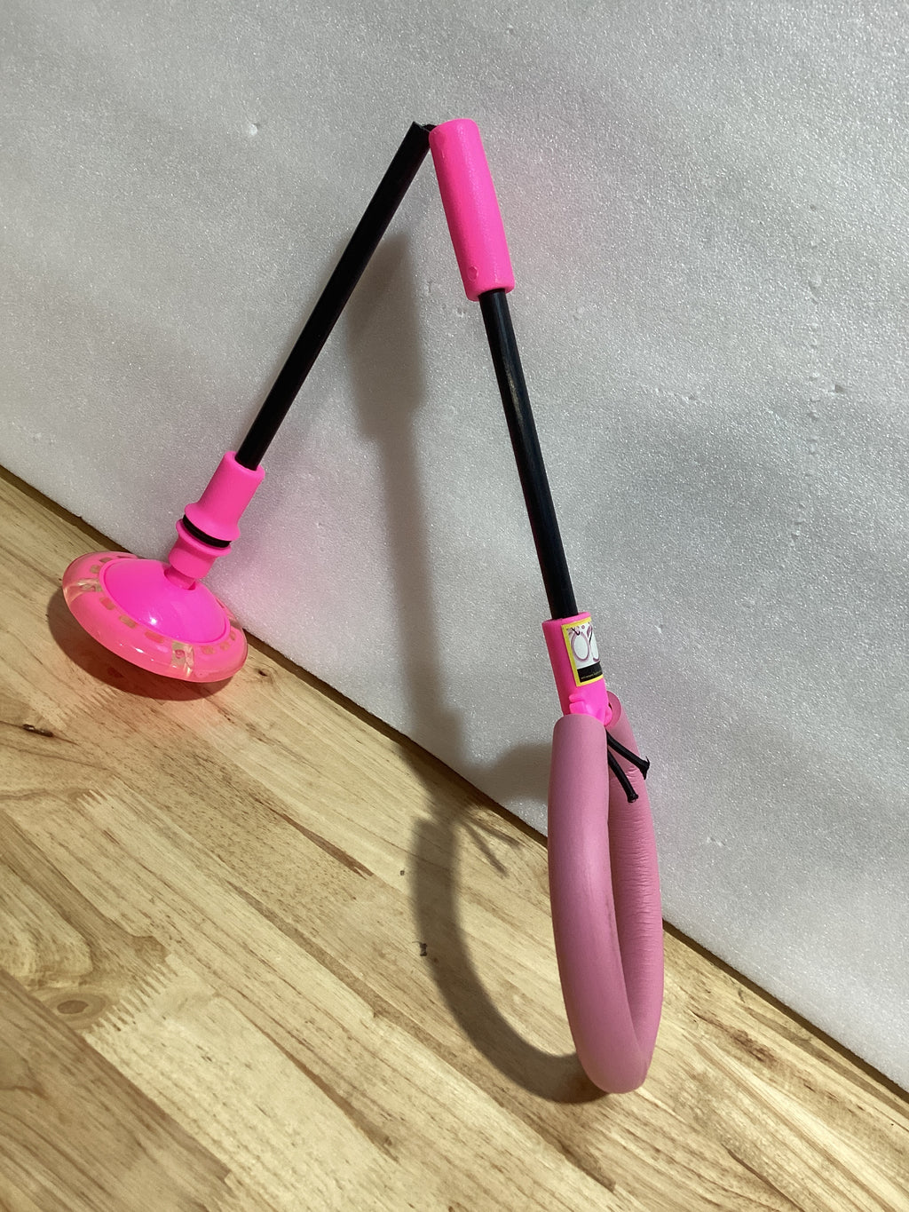 Pelota plegable para saltar al tobillo Mumba Kids, pelota colorida para deportes, cuerda para saltar, juego para quemar grasa para adultos y niños (rosa)