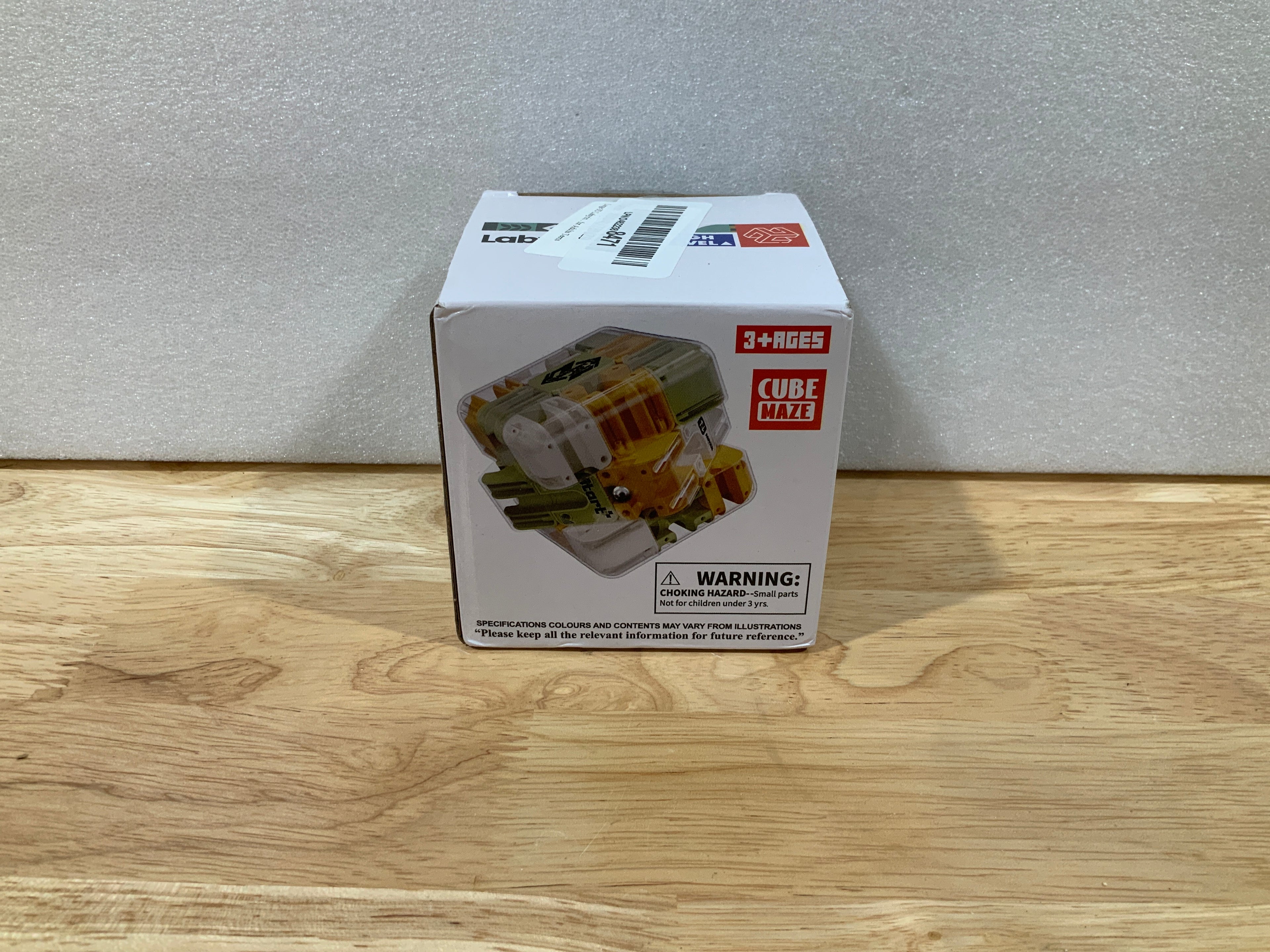 Cubo Laberinto 3D Grande, Juego de Laberinto con Bola, Rompecabezas Educativo para Adultos y Jóvenes
