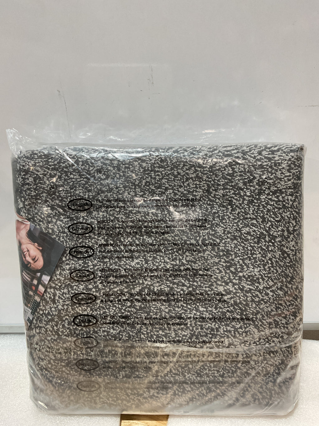 Tapete PURRUGS Atrapa Suciedad 50x80 cm – Antideslizante, Lavable a Máquina, Gris