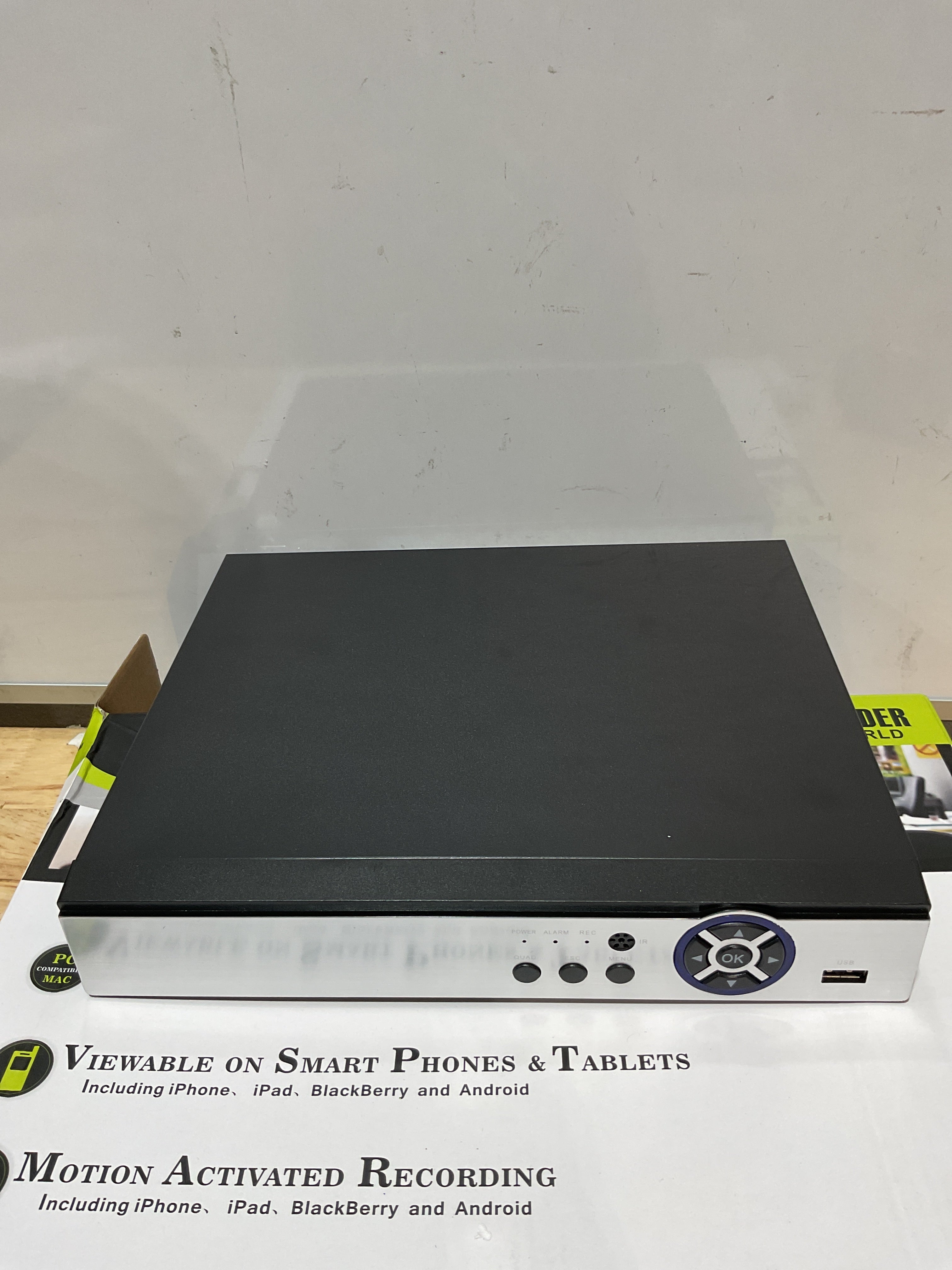 DVR KERUI 16 Canales 5MP — Grabador de Seguridad Híbrido H.265+ con Detección Humana y Disco Duro 2TB