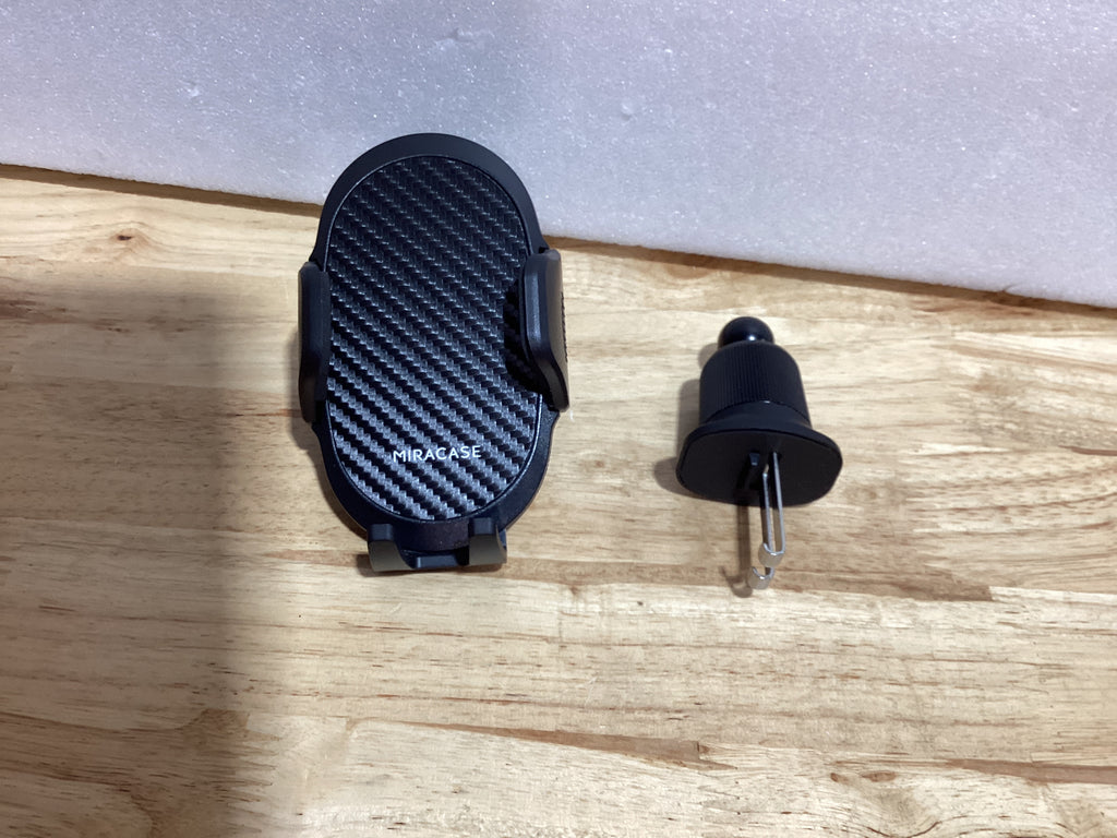 Miracase Soportes para teléfono para tu coche con gancho de metal, soporte para teléfono celular de ventilación de aire, soporte universal para automóvil para Garmin GPS Fit iPhone Android Y IOS