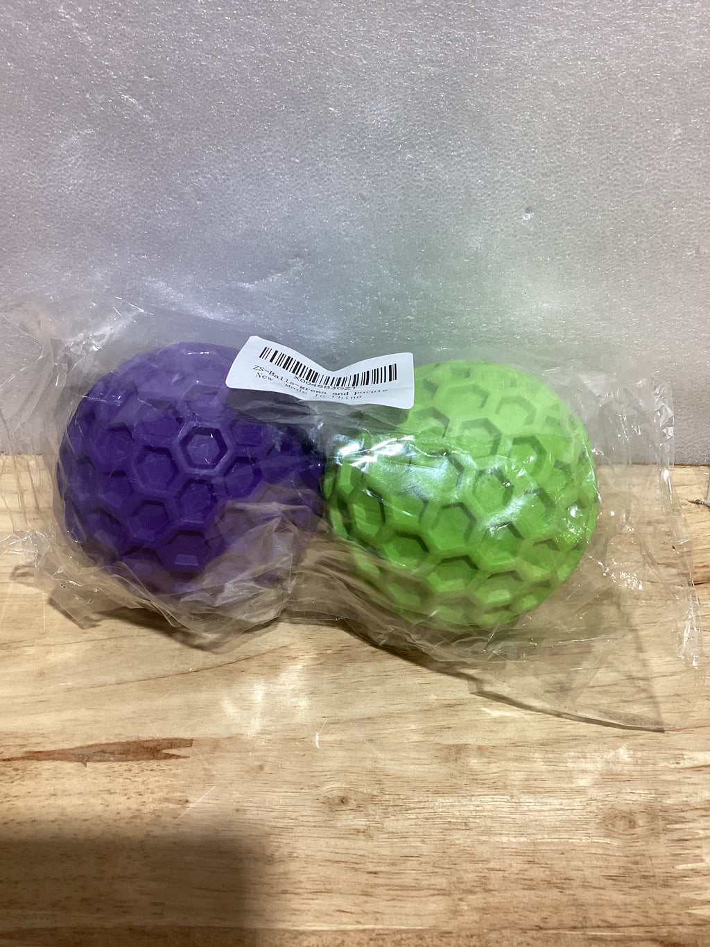 2 Pelotas Chirriantes para Perros (Verde + Morado) – Indestructibles para Perros Grandes y Masticadores