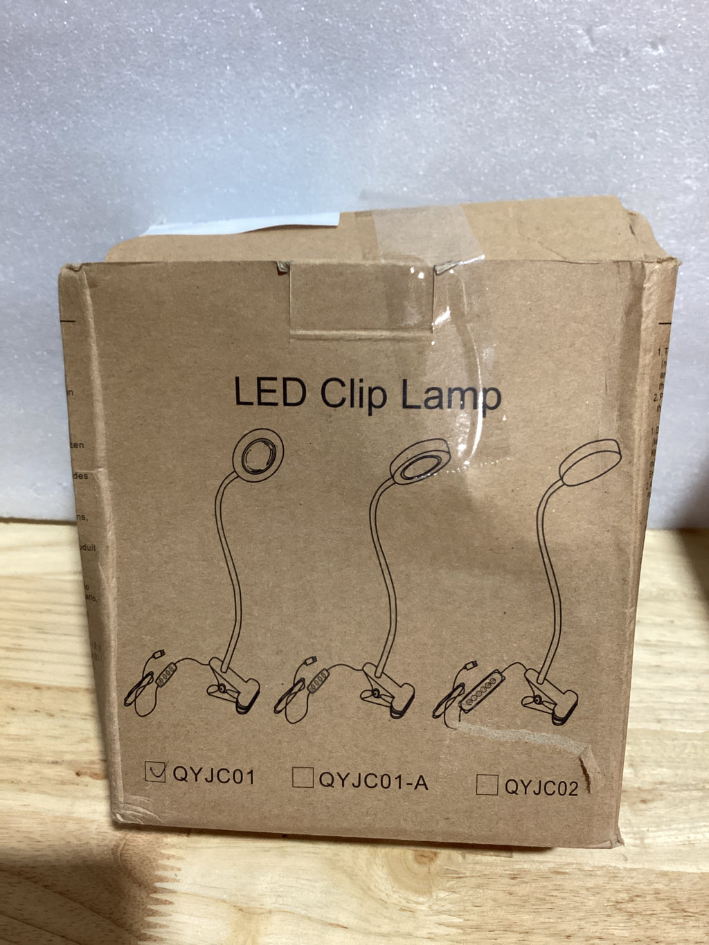 Lámpara de escritorio iZELL, [3 modos de color y 10 niveles de brillo] luz LED de lectura con abrazadera, brazo flexible de silicona para libros de lectura de niños en la cama por la noche