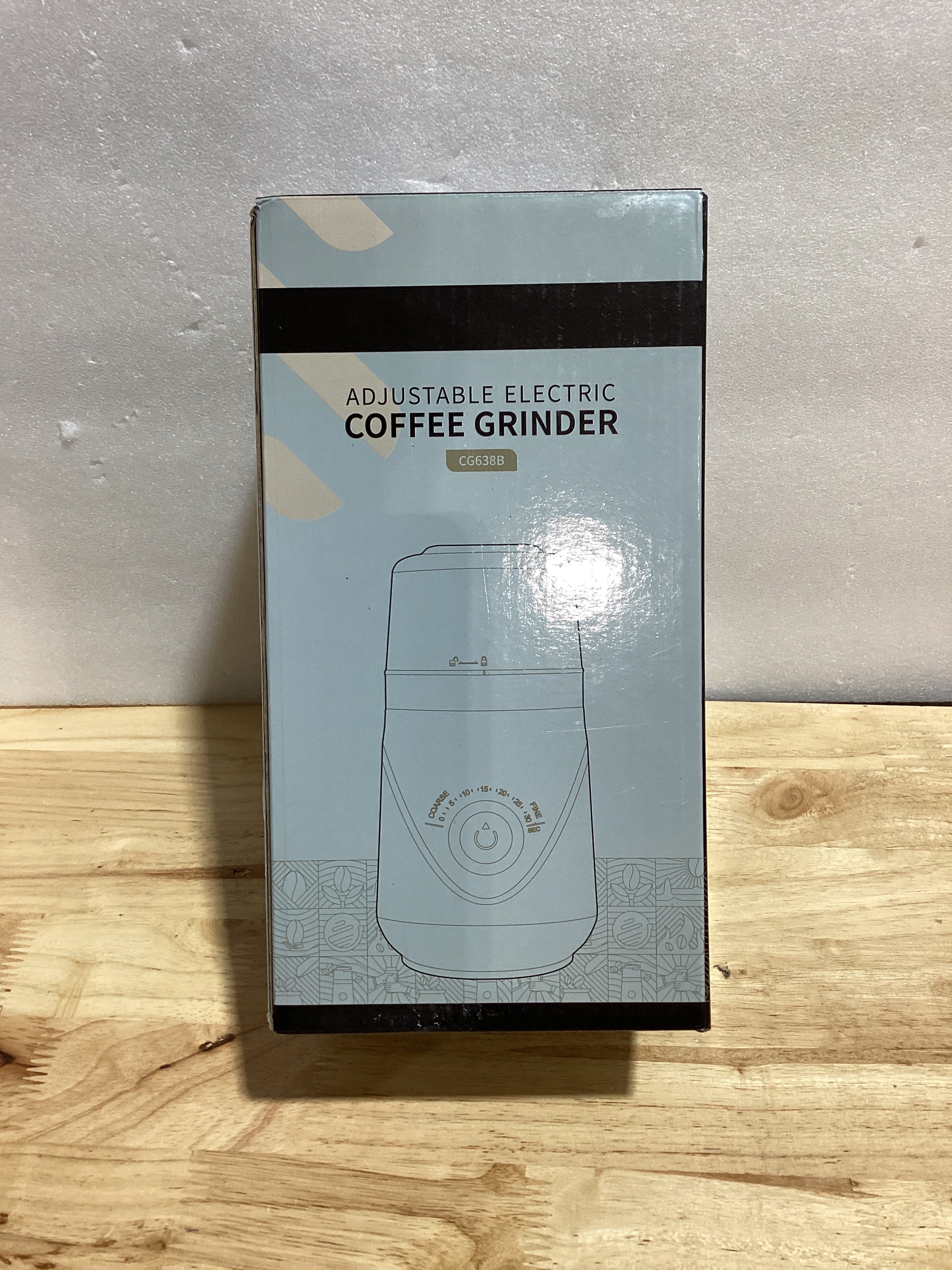 SHARDOR Molinillo de Café Eléctrico Ultra Silencioso | Control de Tiempo con Perilla Rotatoria | Molienda Gruesa a Fina | Para Café, Especias y Hierbas | Tazón de Acero Inoxidable | Crema