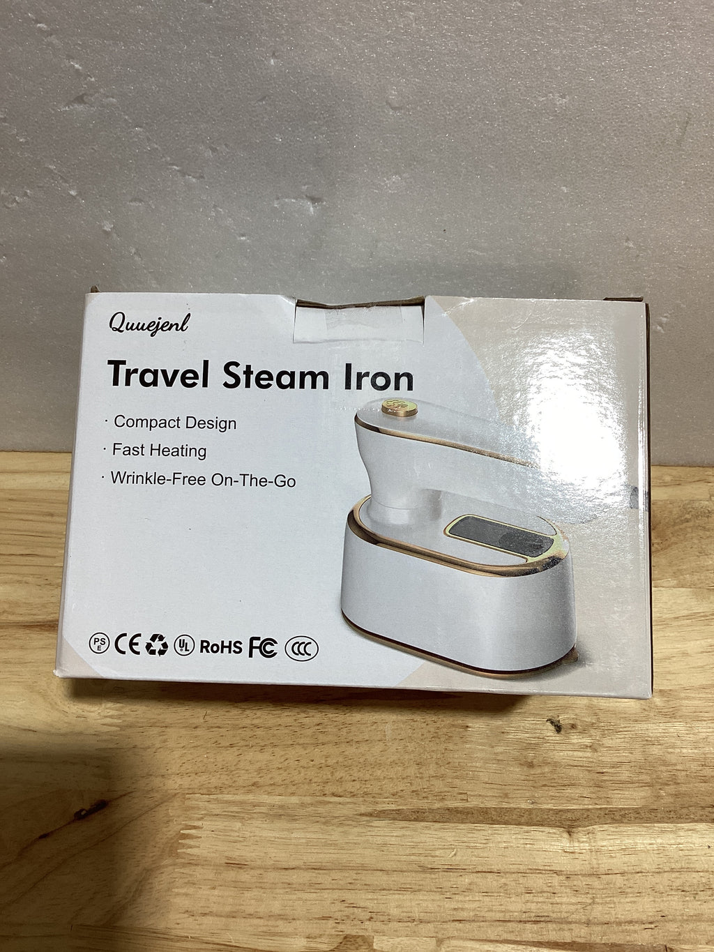 Mini plancha de vapor portátil plegable para viajes, ideal para el hogar y el negocio | Planchas | Artículos de lavandería | Artículos para el hogar y limpieza | Hogar y jardín