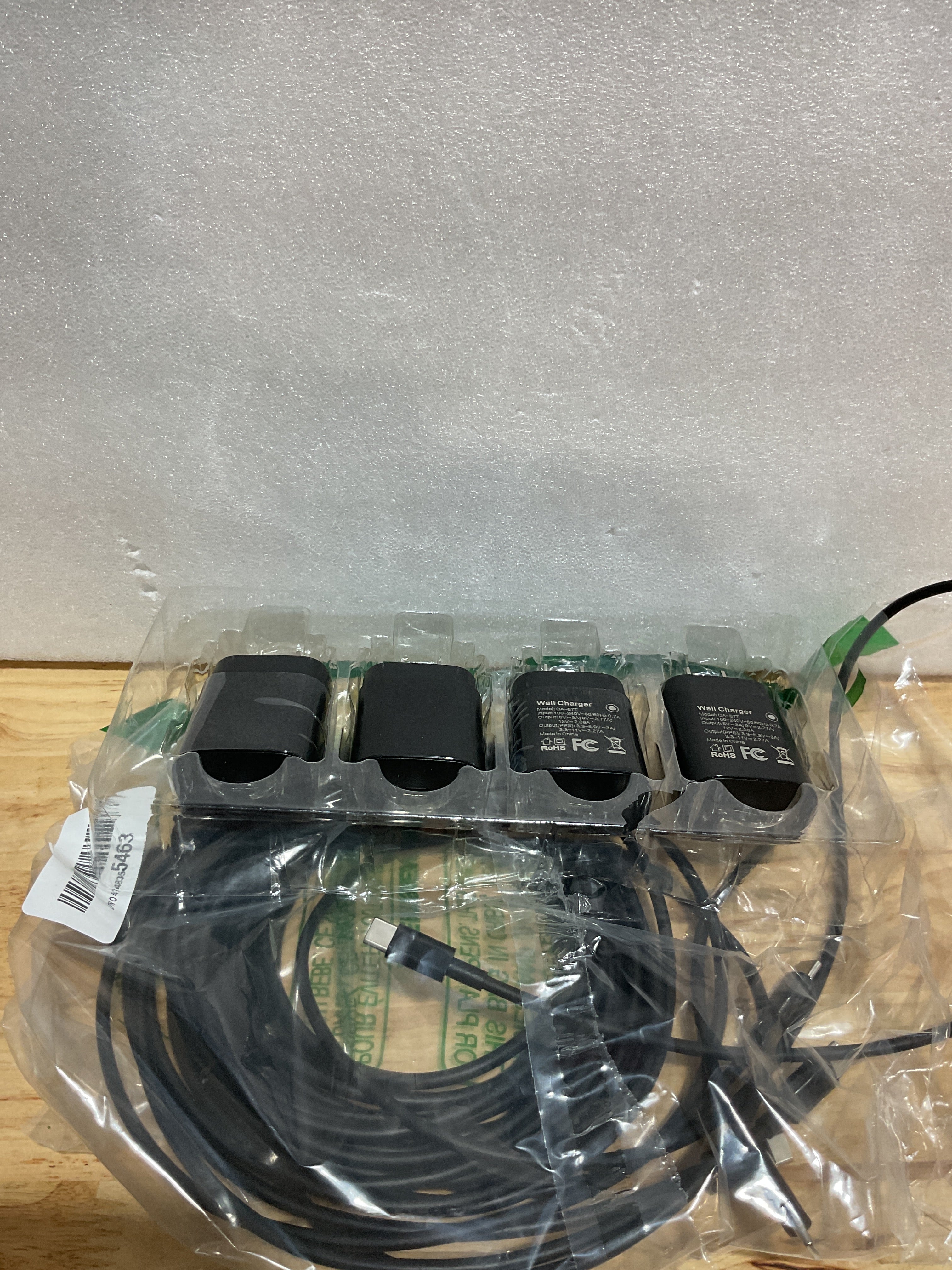 Kit Cargador Rápido USB-C 25W Essri – 4 Pack con Cables para Samsung Galaxy, iPhone 15/16 y Android