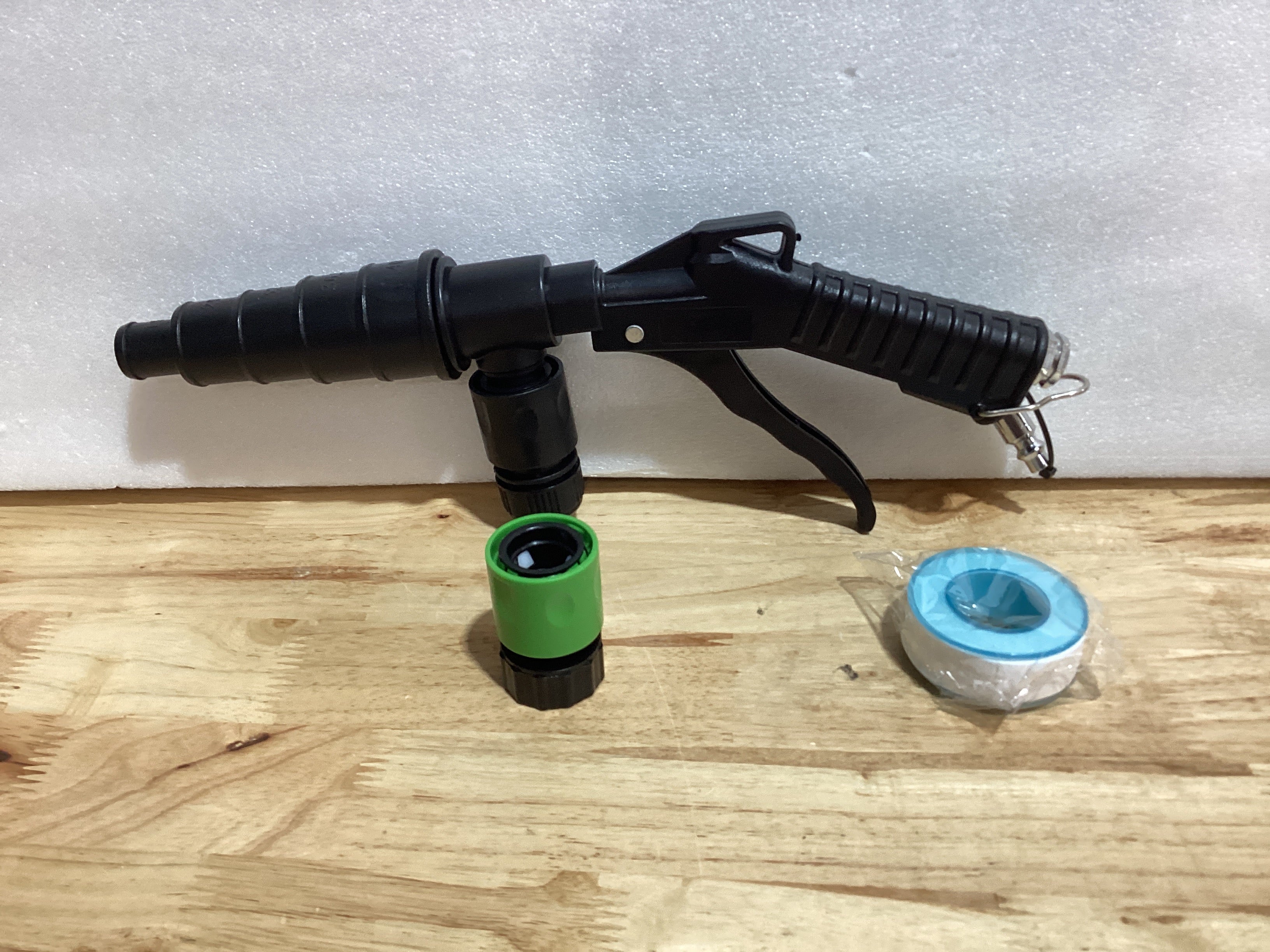 Kit de Lavado del Sistema de Enfriamiento Gulfmew — Pistola de Palanca, Combo Aire y Agua, Boquillas para Mangueras 19-40mm