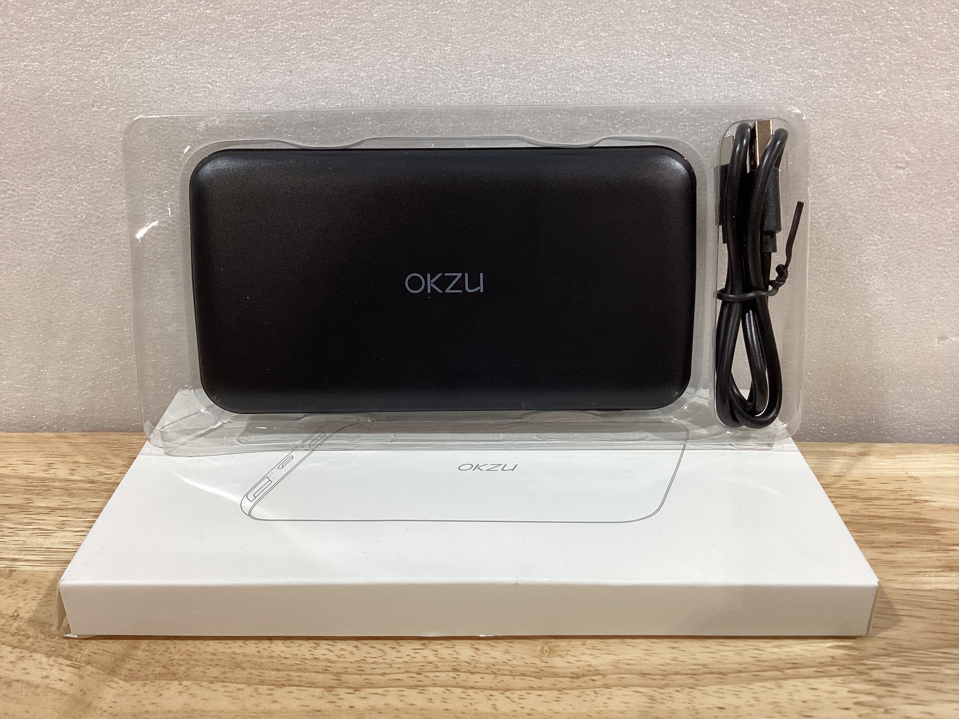 OKZU Power Bank 10000mAh | 5V 2A | Carga Rápida USB | Para Ropa Térmica, Chalecos y Mantas