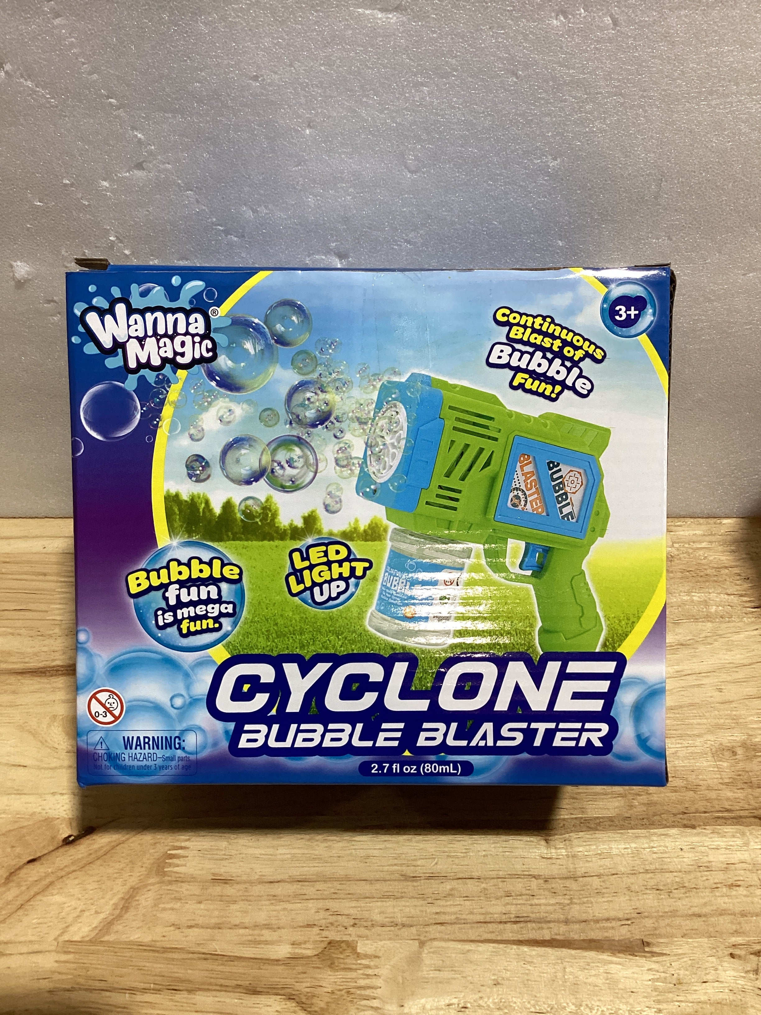 Wanna Magic Cyclone Bubble Blasster – Lanzador de Burbujas Ciclónico