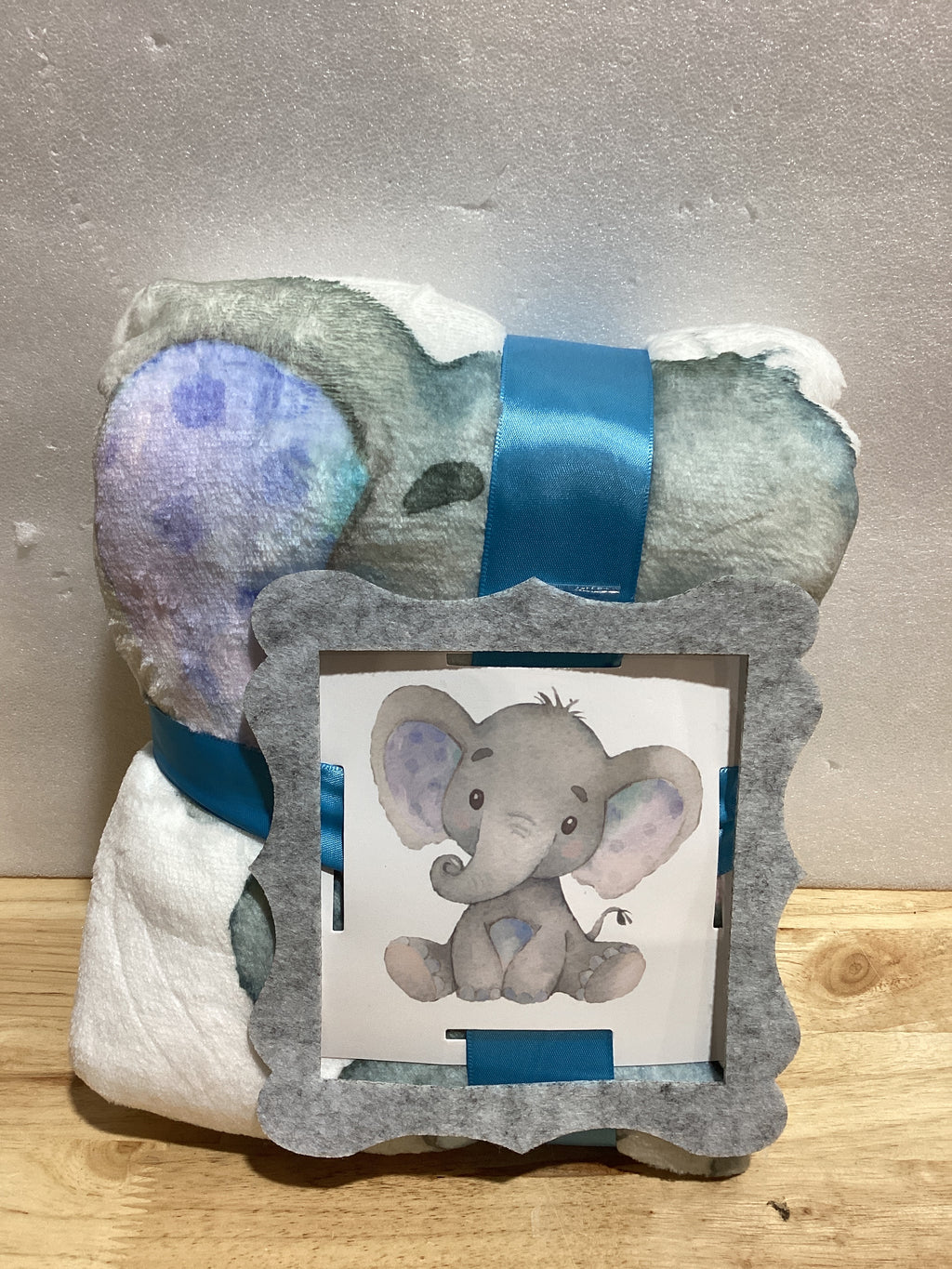 Manta de elefante para bebé niña con nombre, personalizada para guardería, manta de forro polar súper suave para cumpleaños de niño y niña, 30 x 40 pulgadas