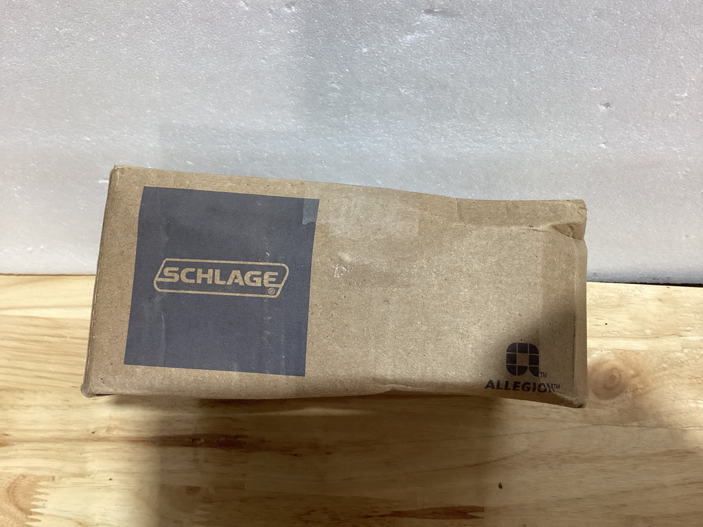 Cerradura con Manija Schlage F51A Latitude — Entrada con Llave, Acabado Latón Satinado (608)