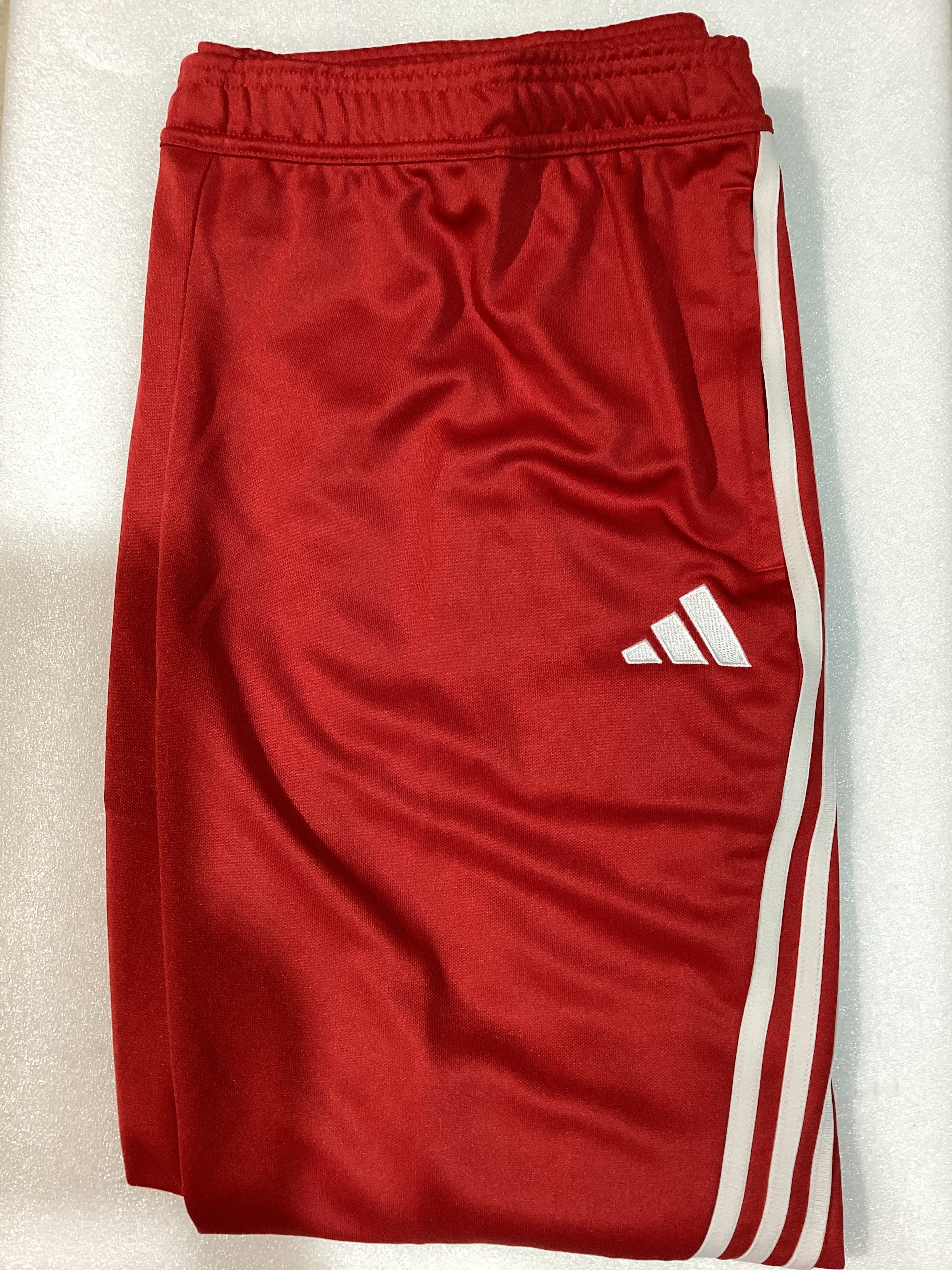 adidas Tiro 23 – Pantalones de Liga para Mujer Talla 2X Color Rojo/Blanco