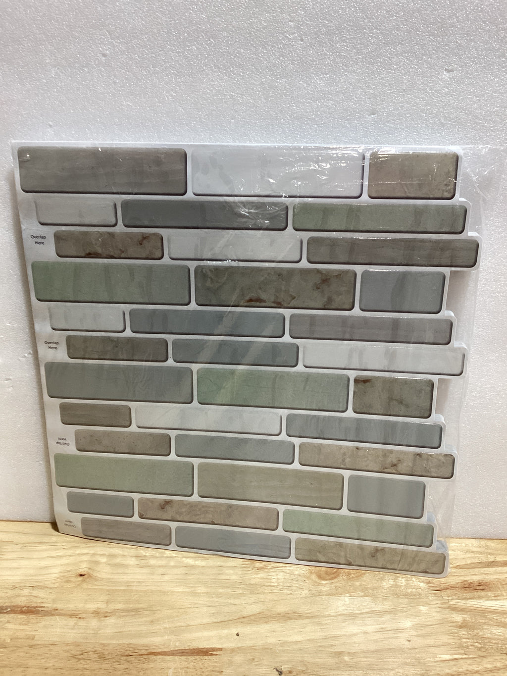 Art3d Azulejos Adhesivos para Cocina y Baño x10 Hojas — Diseño Jade, 30x30 cm, Sin Pegamento Extra